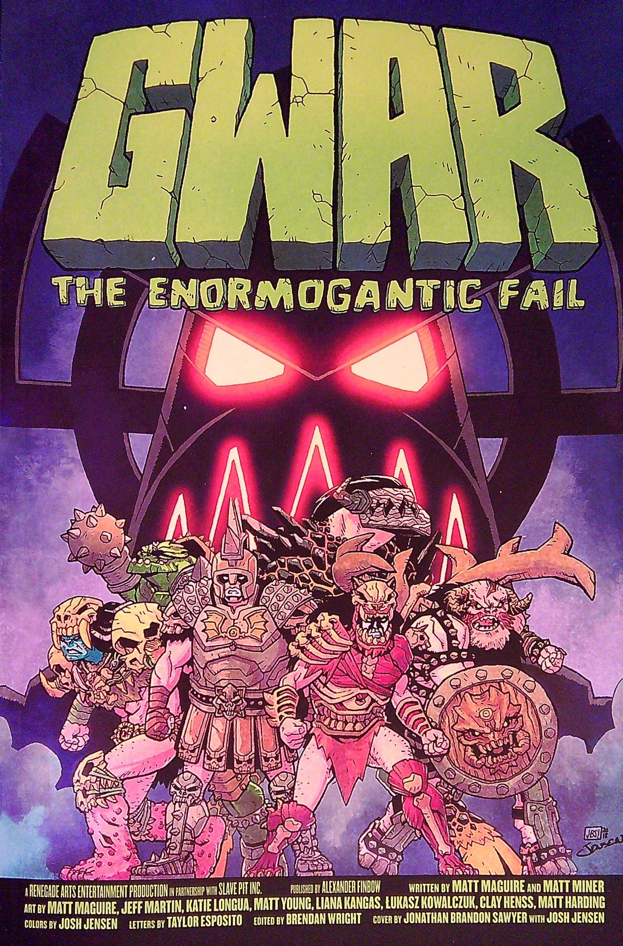 Read online GWAR: The Enormogantic Fail comic -  Issue # TPB - 1