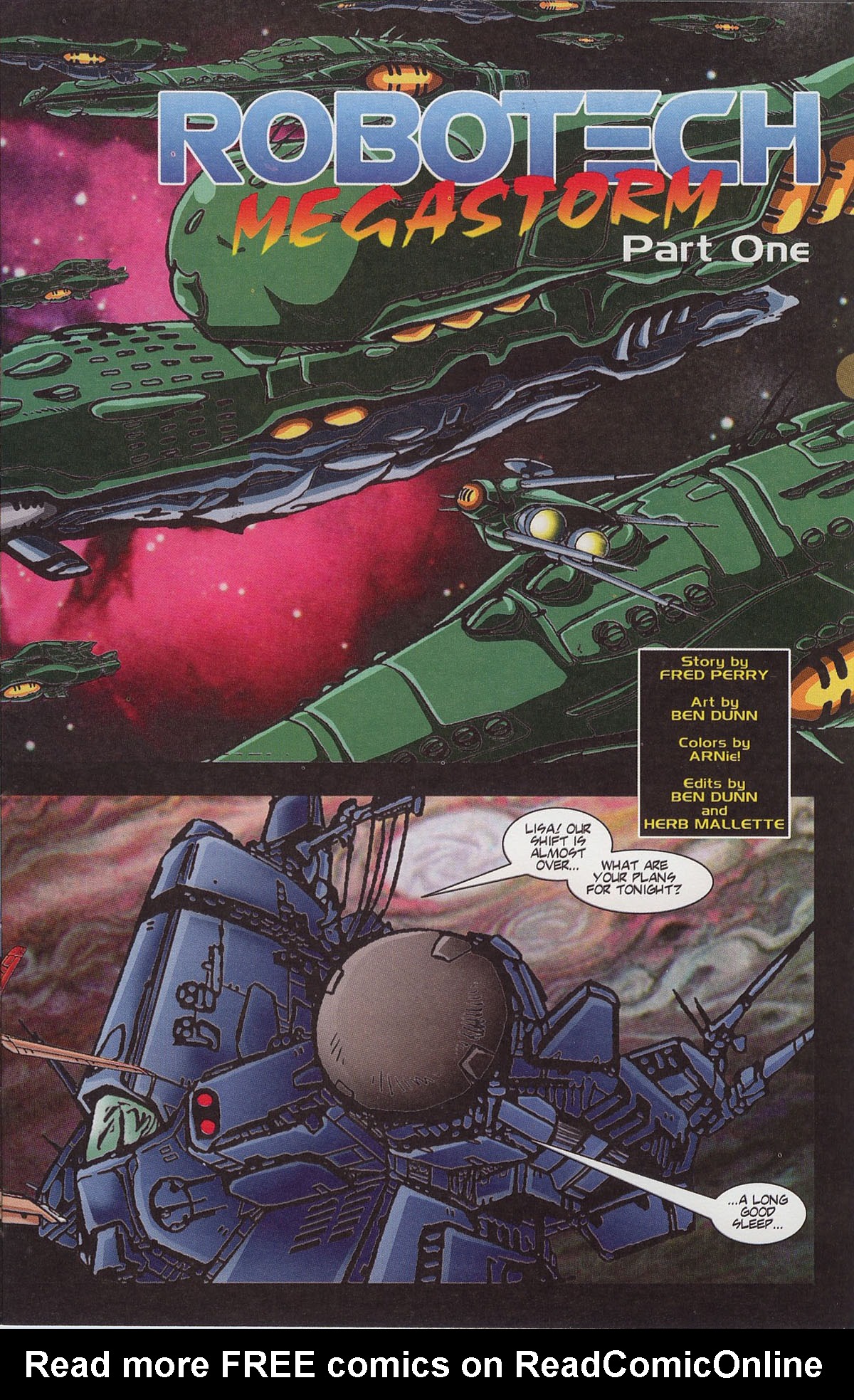 Read online Robotech (1997) comic -  Issue #1 - 6
