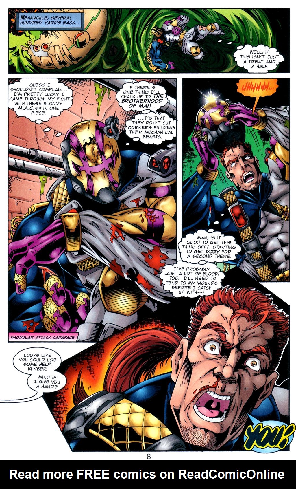 Read online NewMen comic -  Issue #8 - 10