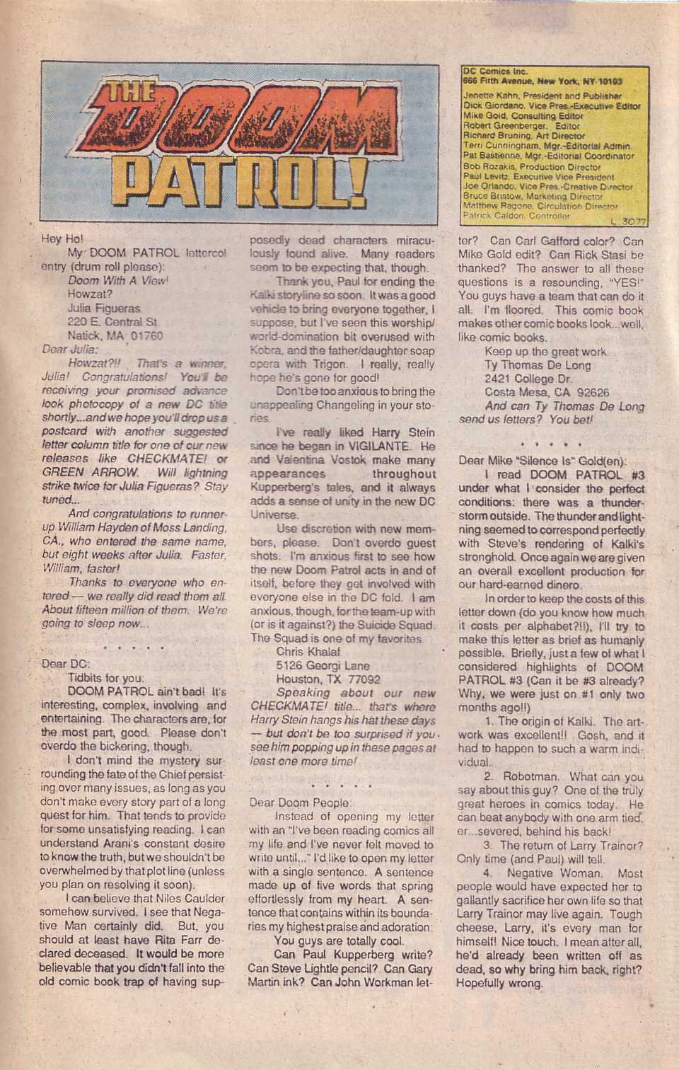 Read online Doom Patrol (1987) comic -  Issue #7 - 24