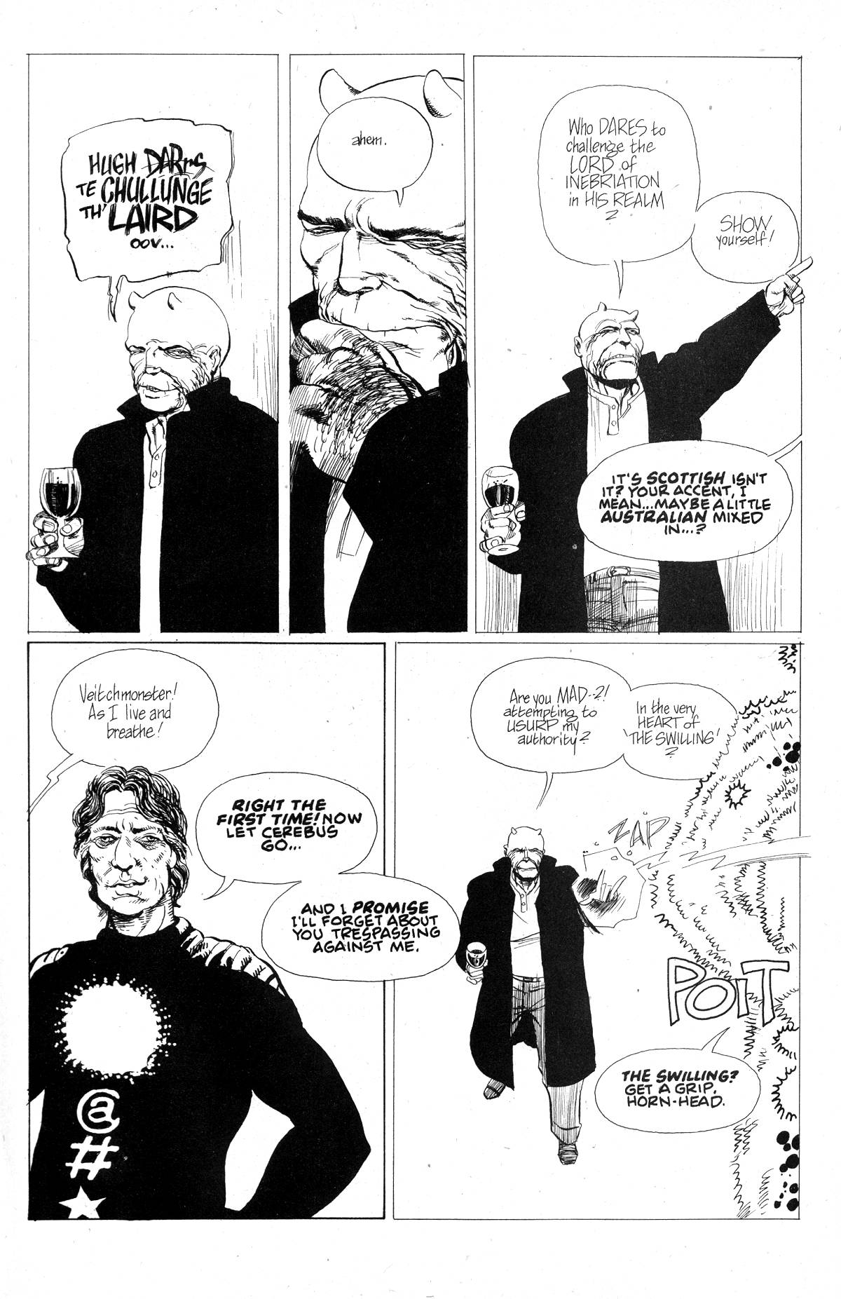 Read online Cerebus comic -  Issue #204 - 6