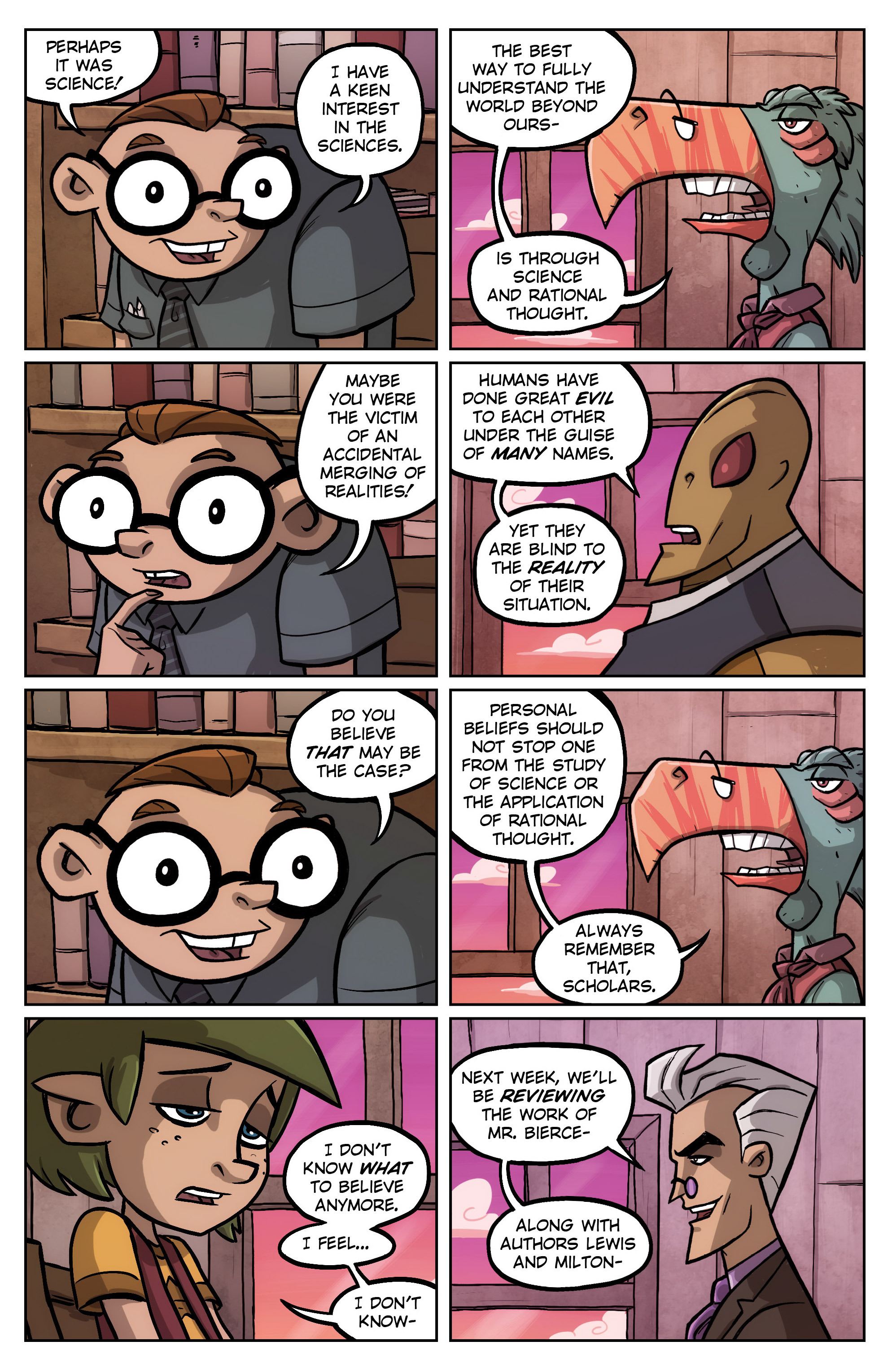 Read online Oddly Normal (2014) comic -  Issue #4 - 7