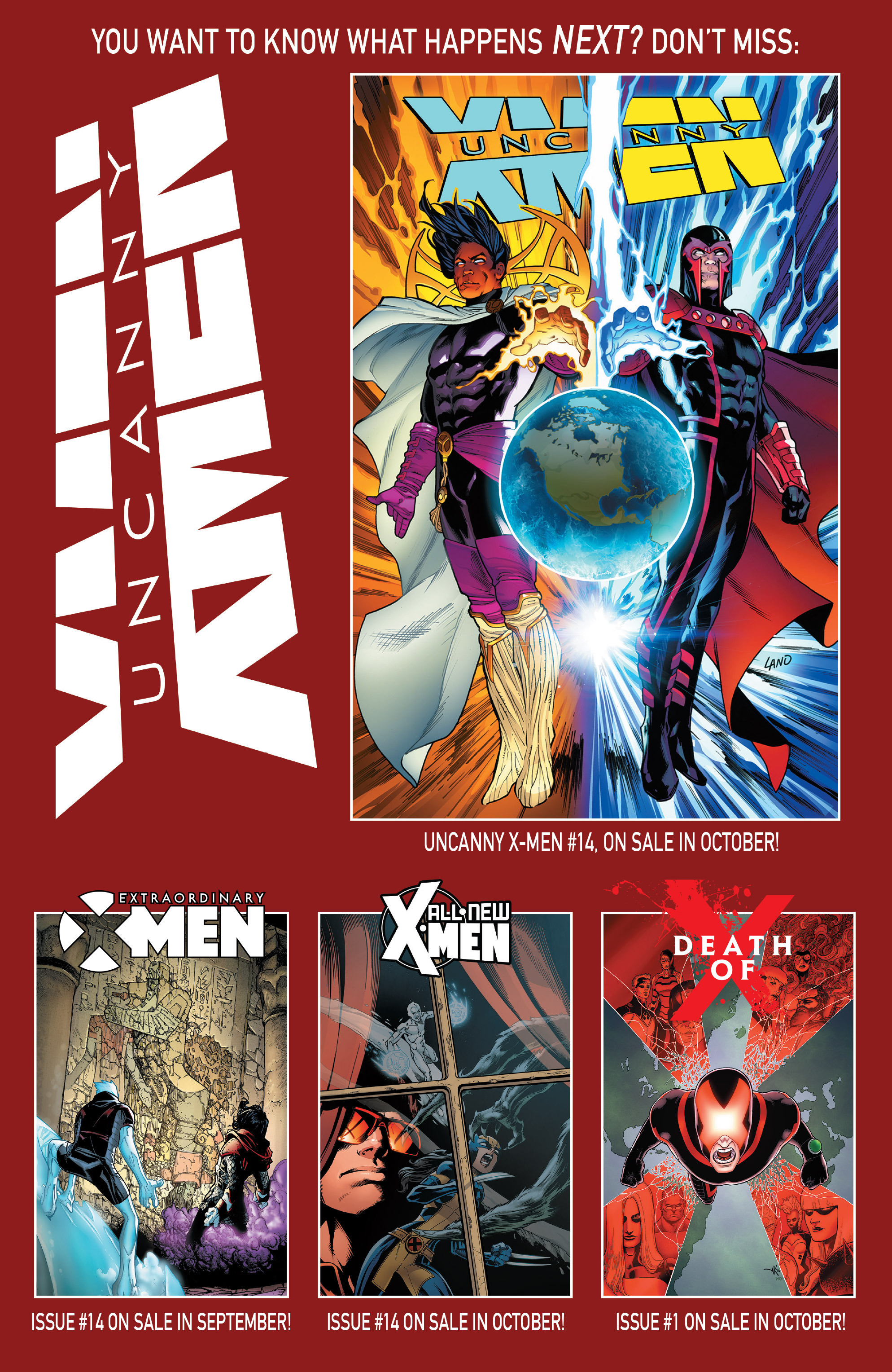 Read online Uncanny X-Men (2016) comic -  Issue #13 - 23