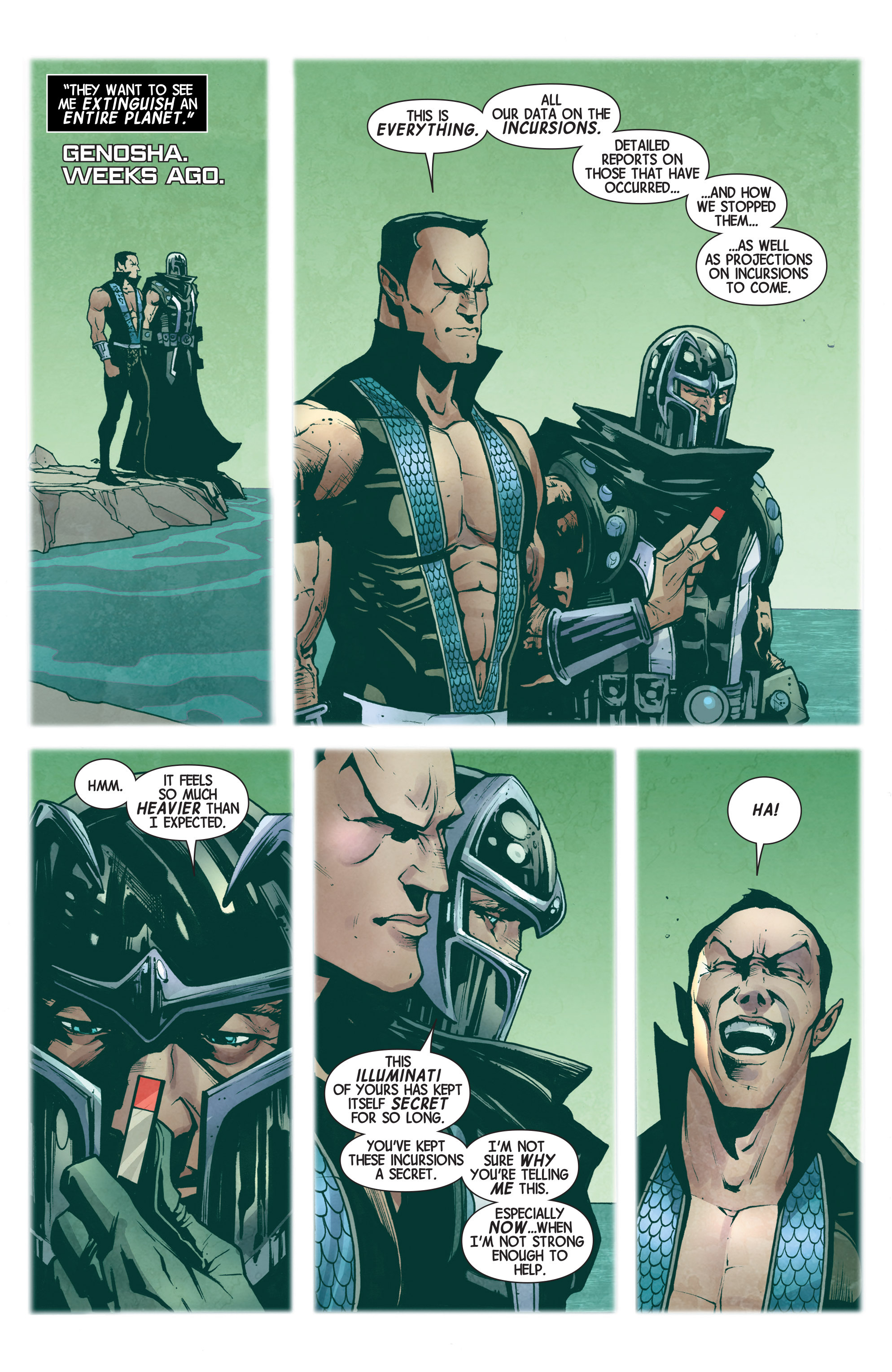 Read online Magneto comic -  Issue #18 - 18
