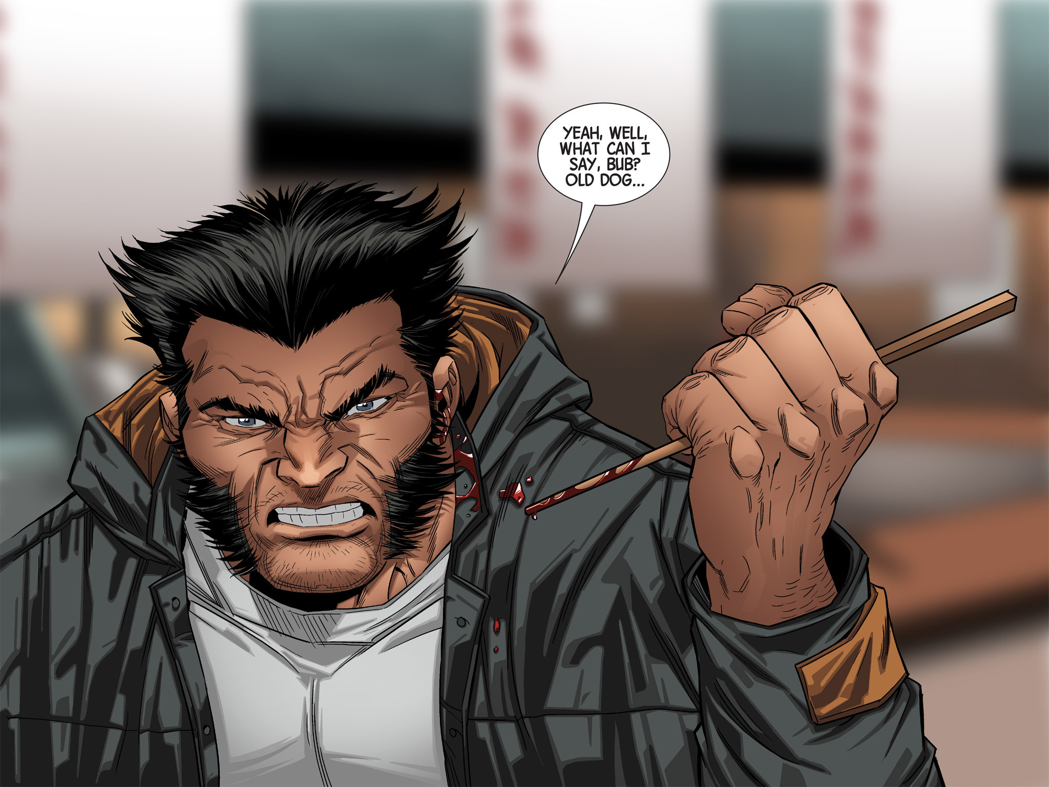 Read online Wolverine: Japan's Most Wanted comic -  Issue #2 - 22