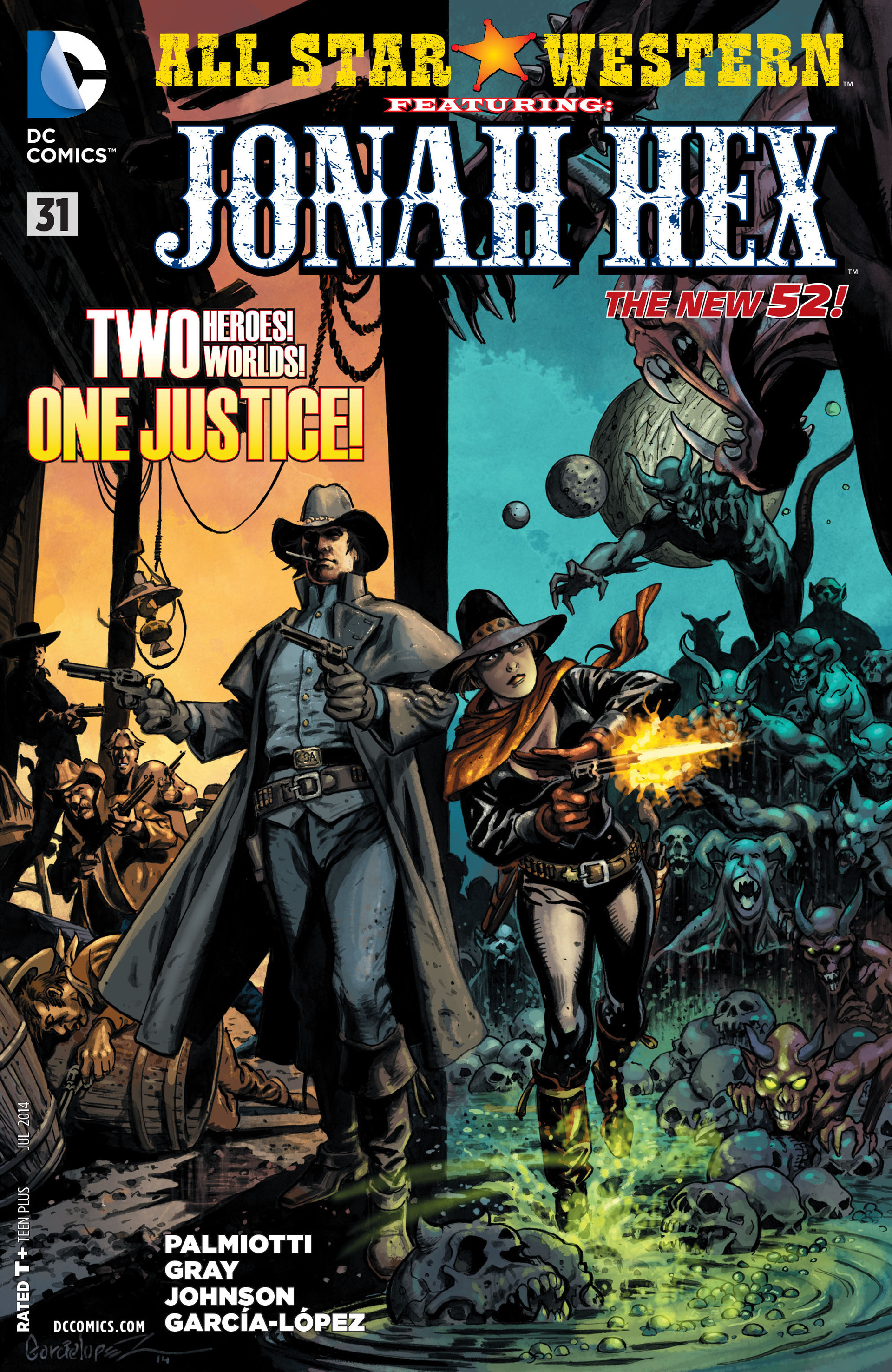 Read online All-Star Western (2011) comic -  Issue #31 - 1