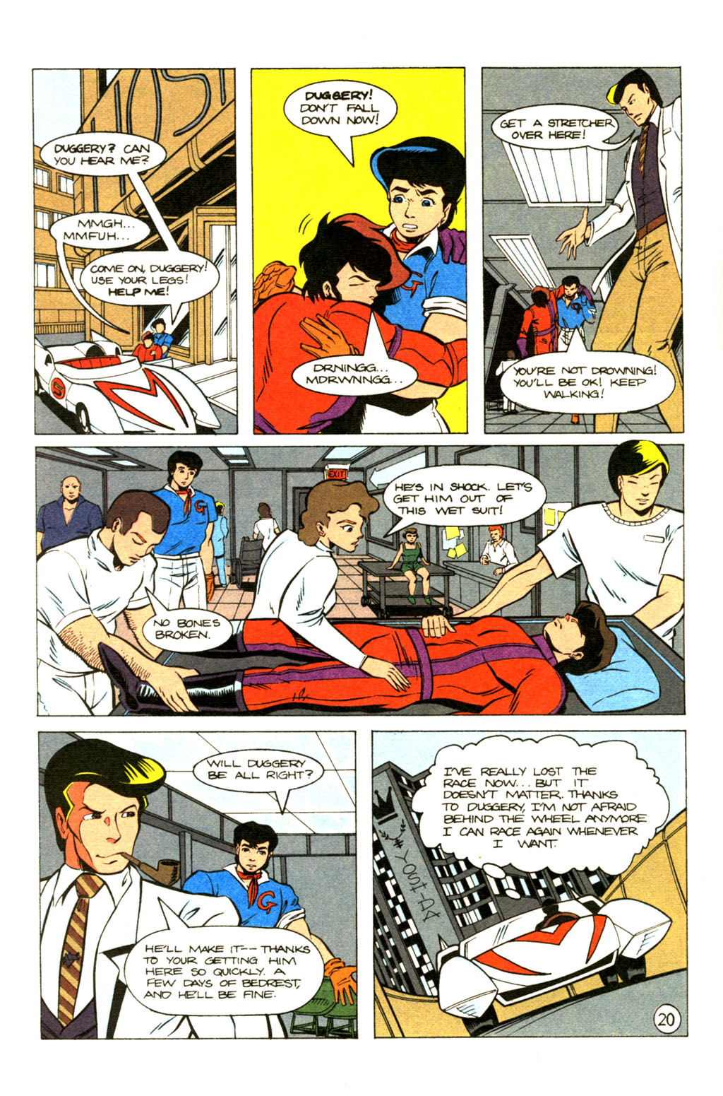 Read online Speed Racer (1987) comic -  Issue #38 - 25