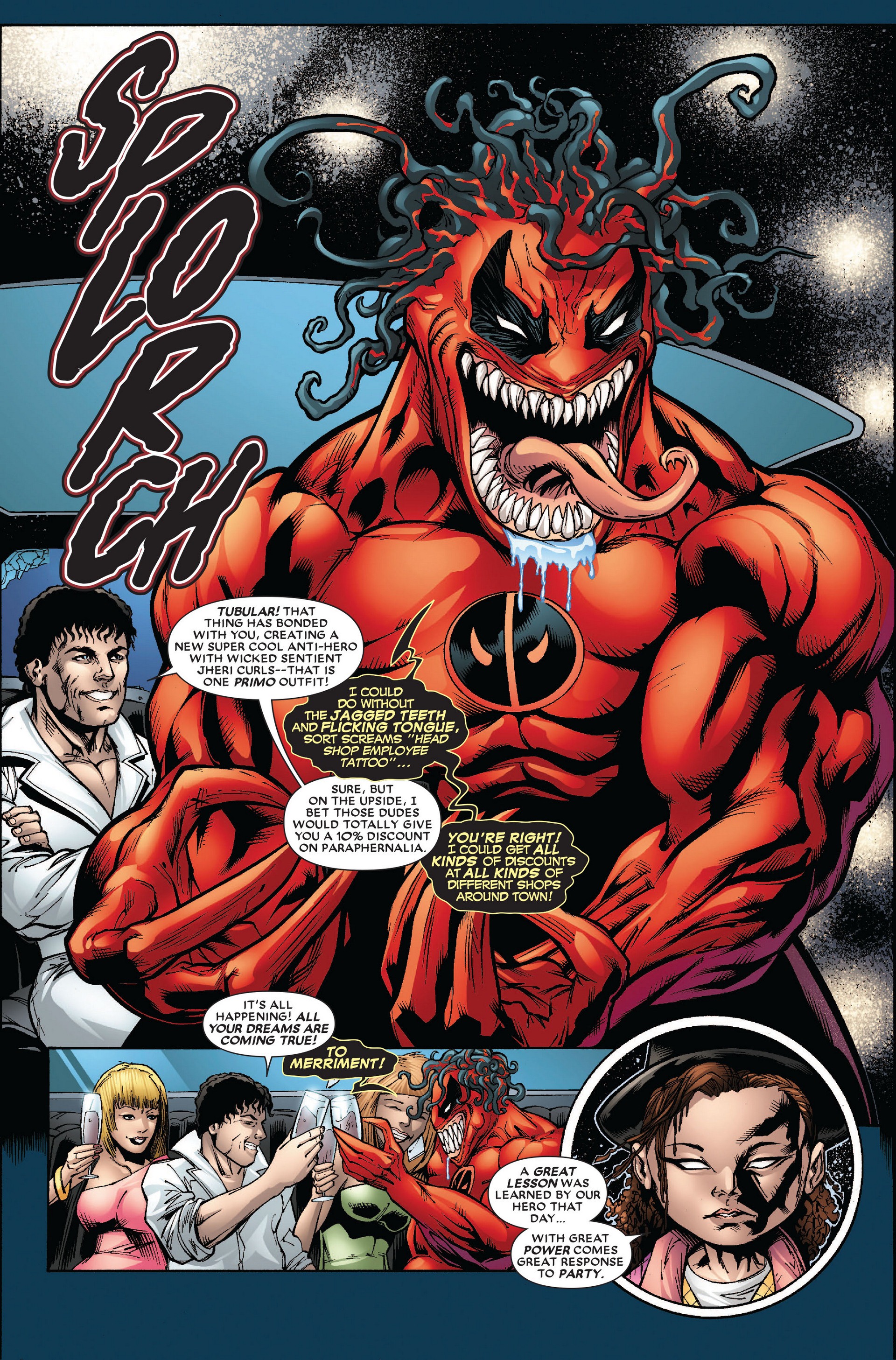 Read online Venom/Deadpool: What If? comic -  Issue #1 - 8