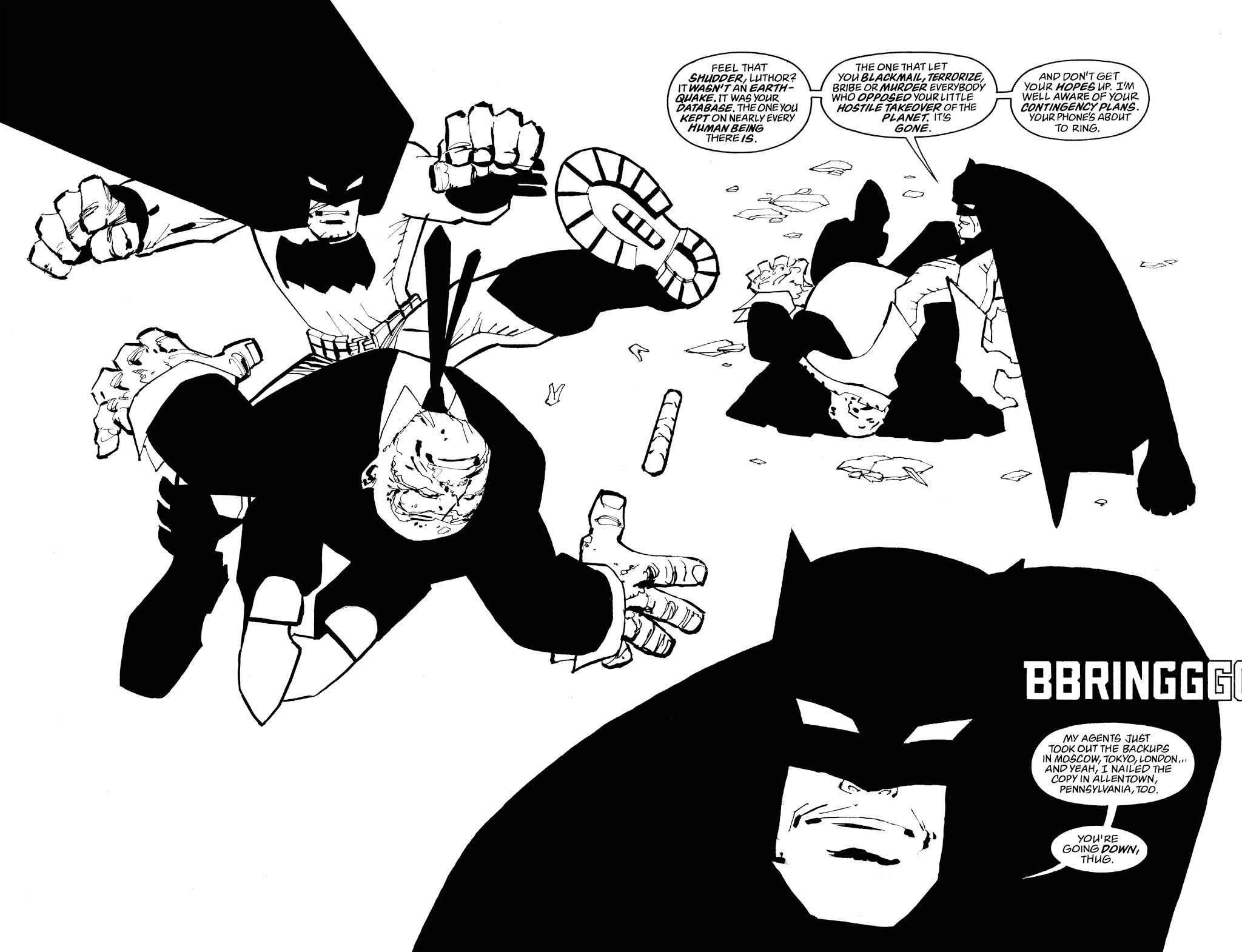 Read online Batman Noir: The Dark Knight Strikes Again comic -  Issue # TPB (Part 1) - 97