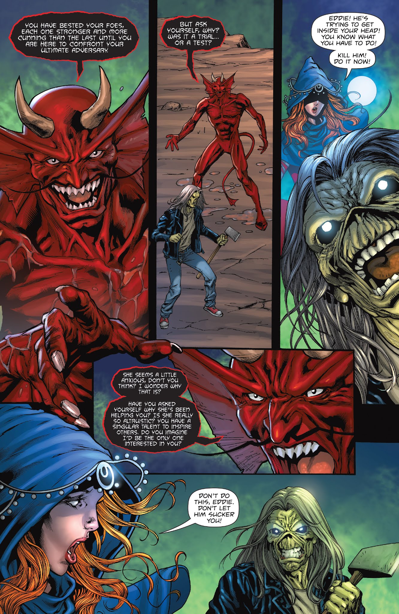 Read online Iron Maiden: Legacy of the Beast comic -  Issue #5 - 7