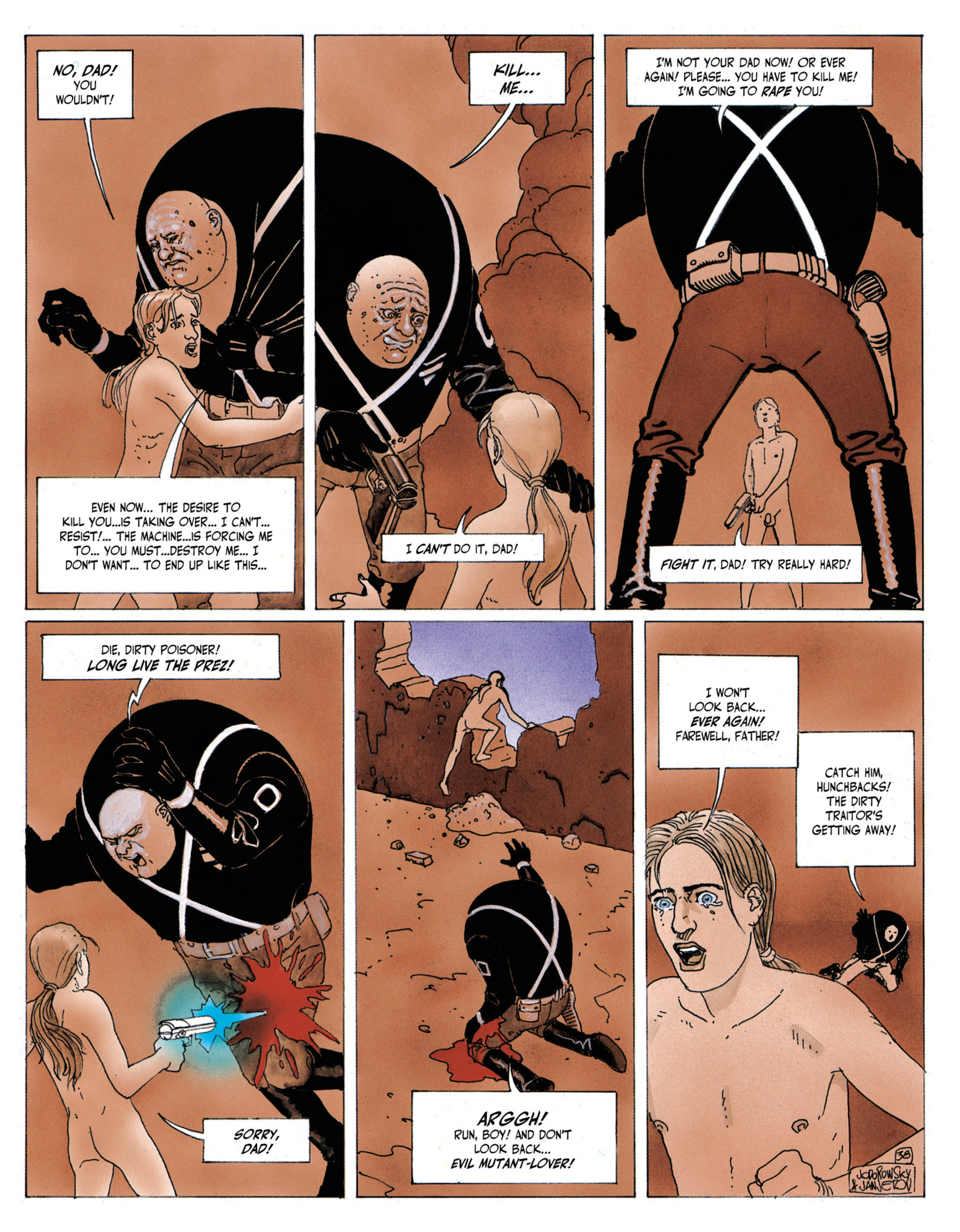 Read online Before the Incal comic -  Issue #1 - 41