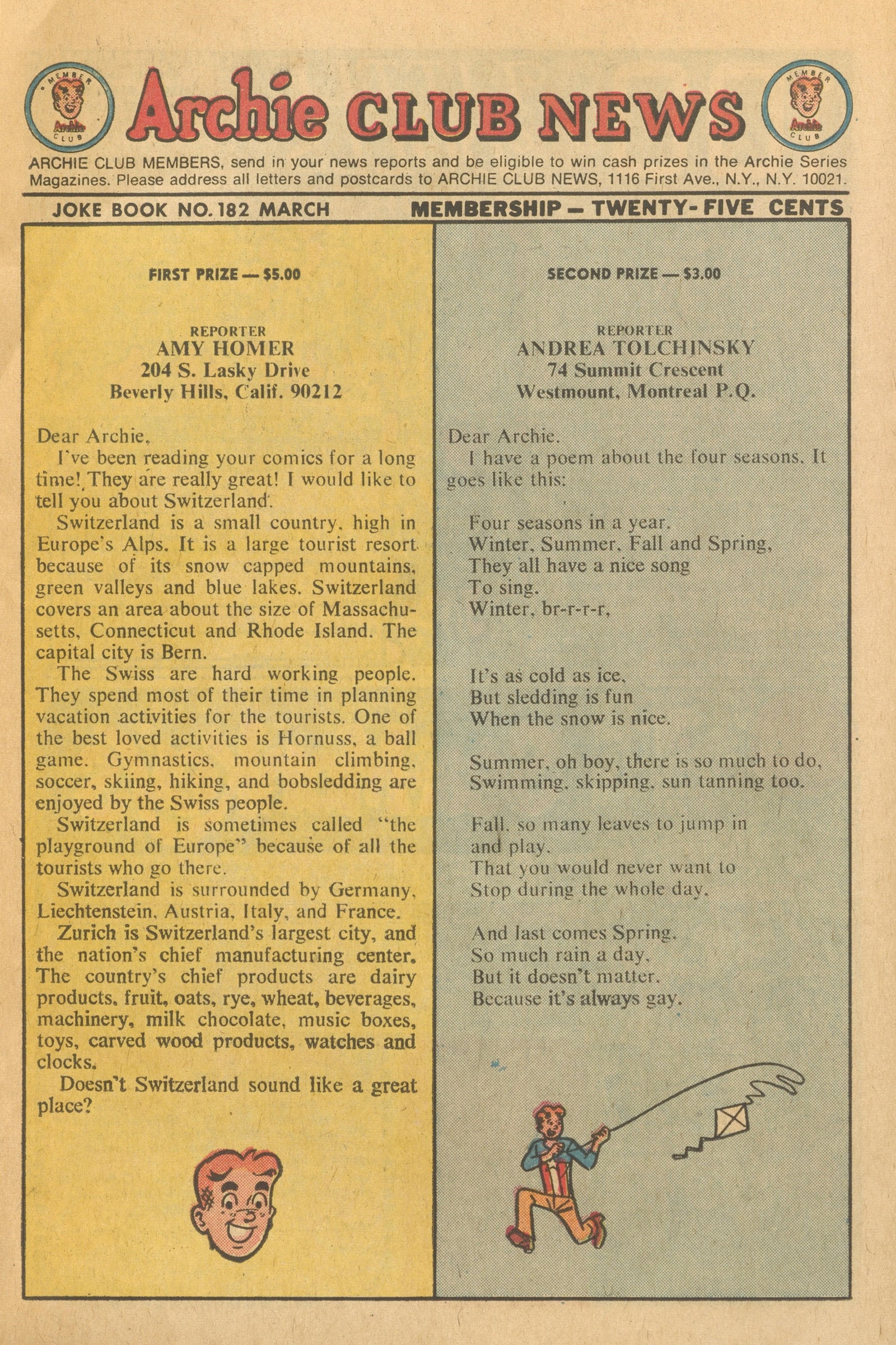 Read online Archie's Joke Book Magazine comic -  Issue #182 - 25
