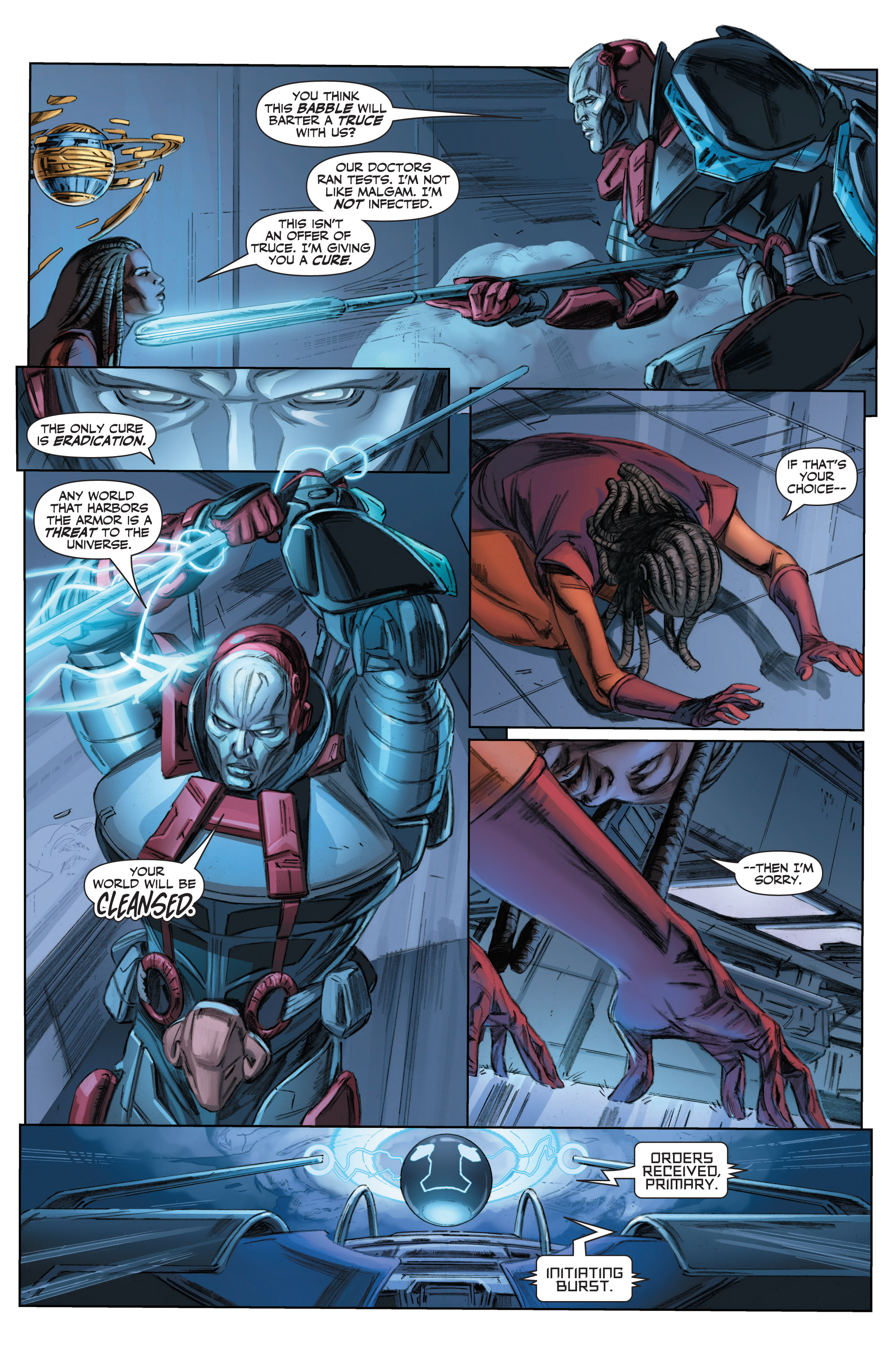 Read online Armor Hunters comic -  Issue #3 - 14