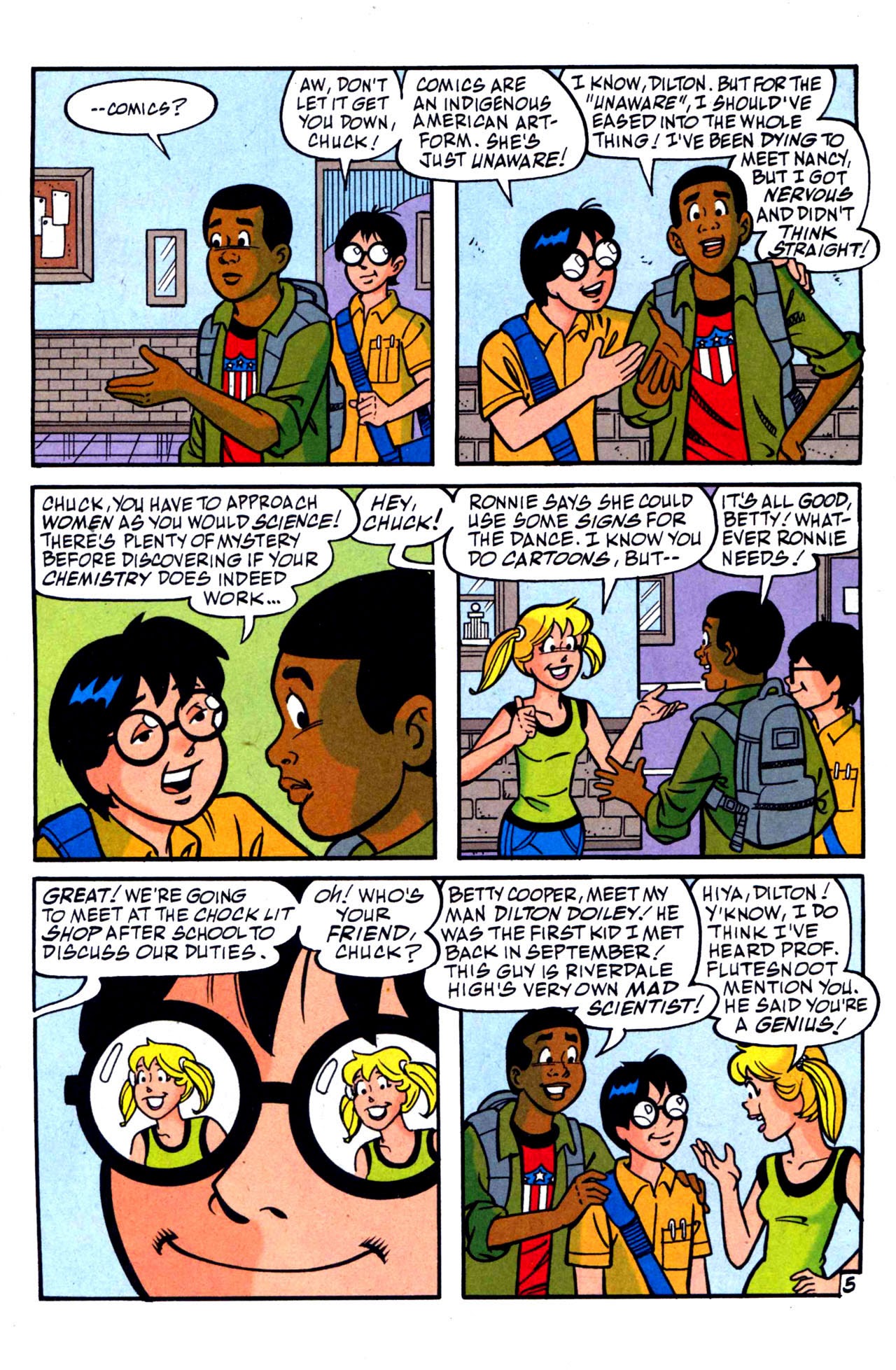 Read online Archie Freshman Year comic -  Issue # TPB 1 - 97