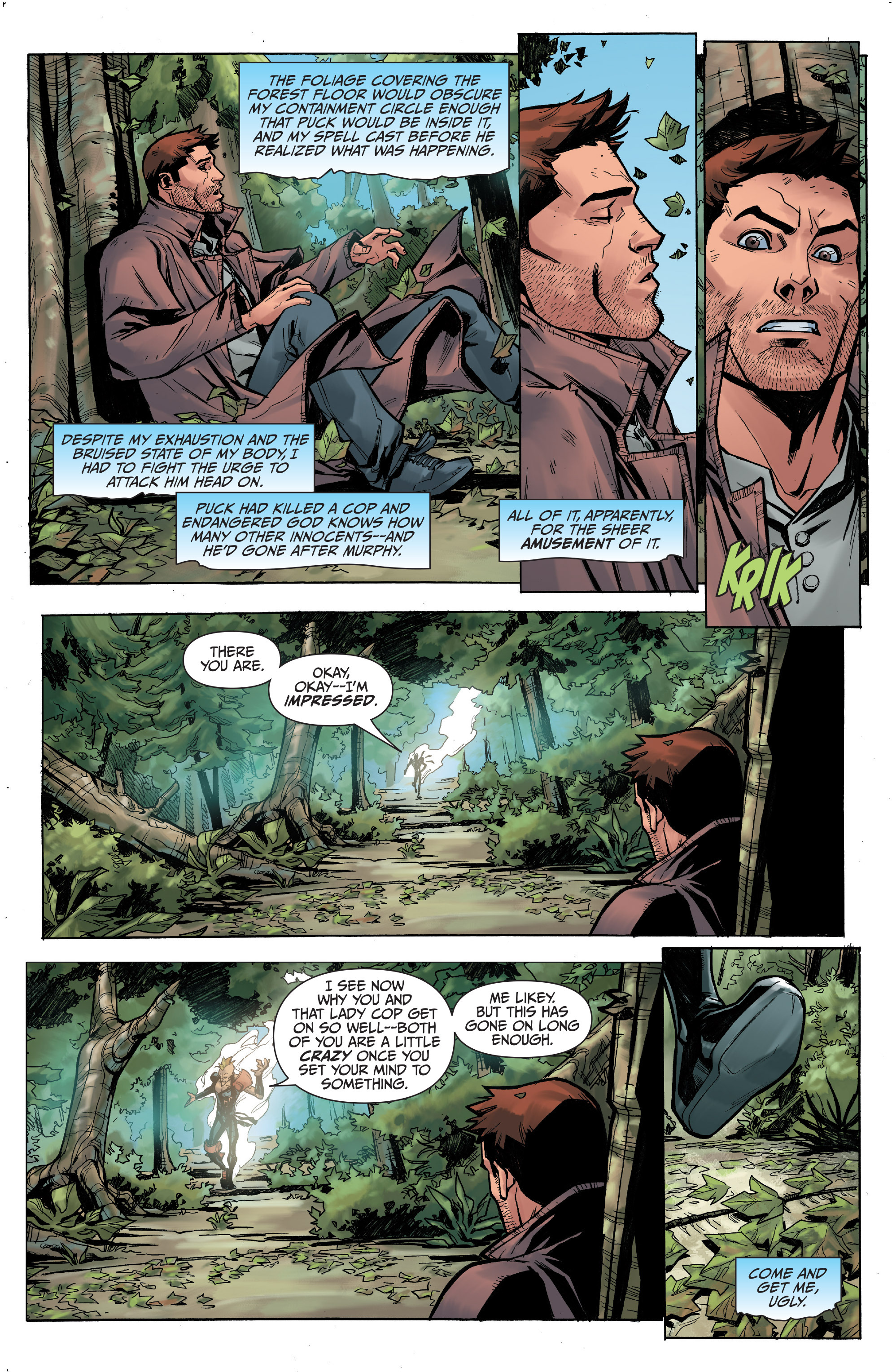 Read online Jim Butcher's The Dresden Files: Wild Card comic -  Issue #5 - 9