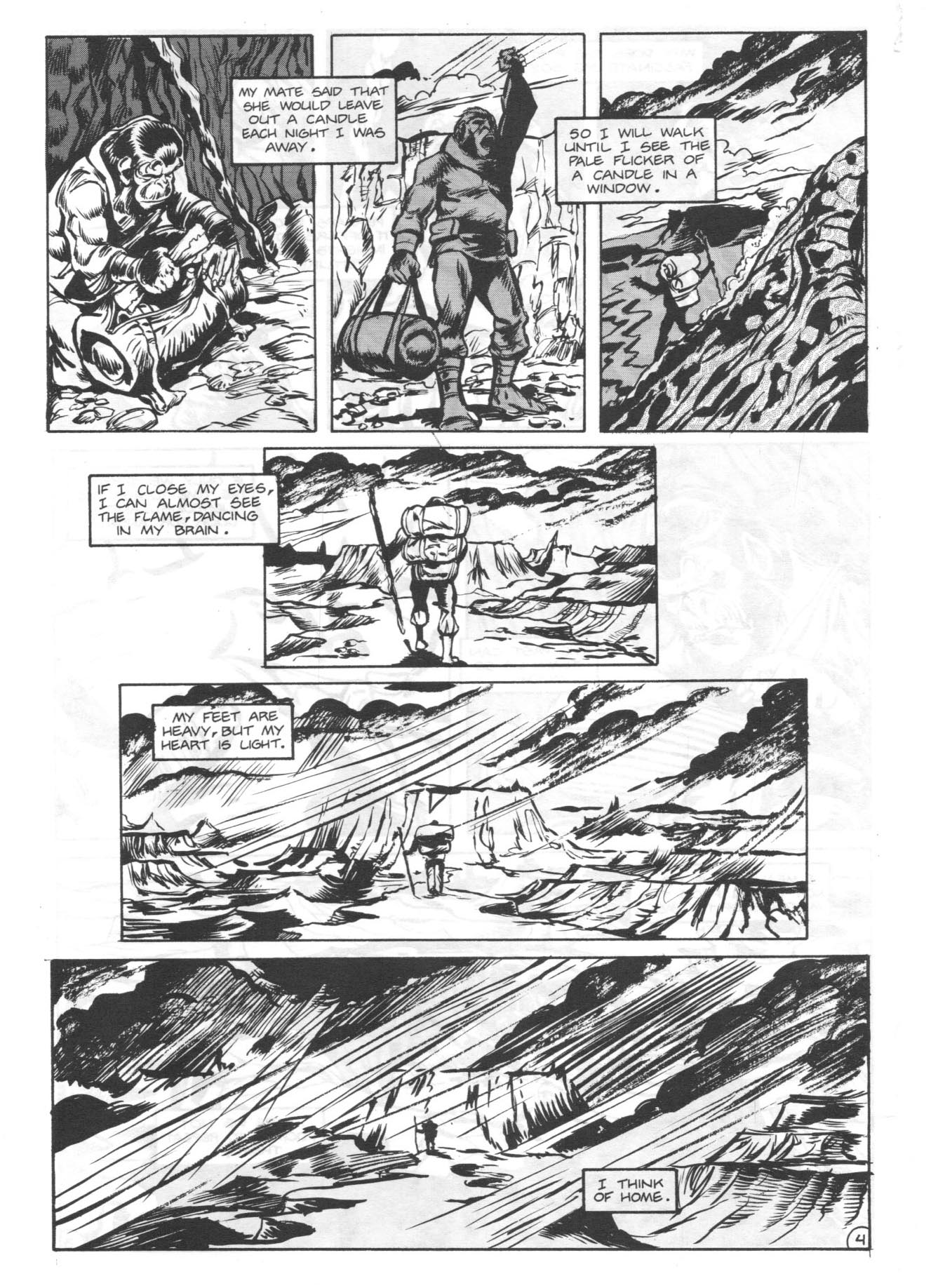 Read online Planet of the Apes (1990) comic -  Issue # Annual 1 - 9