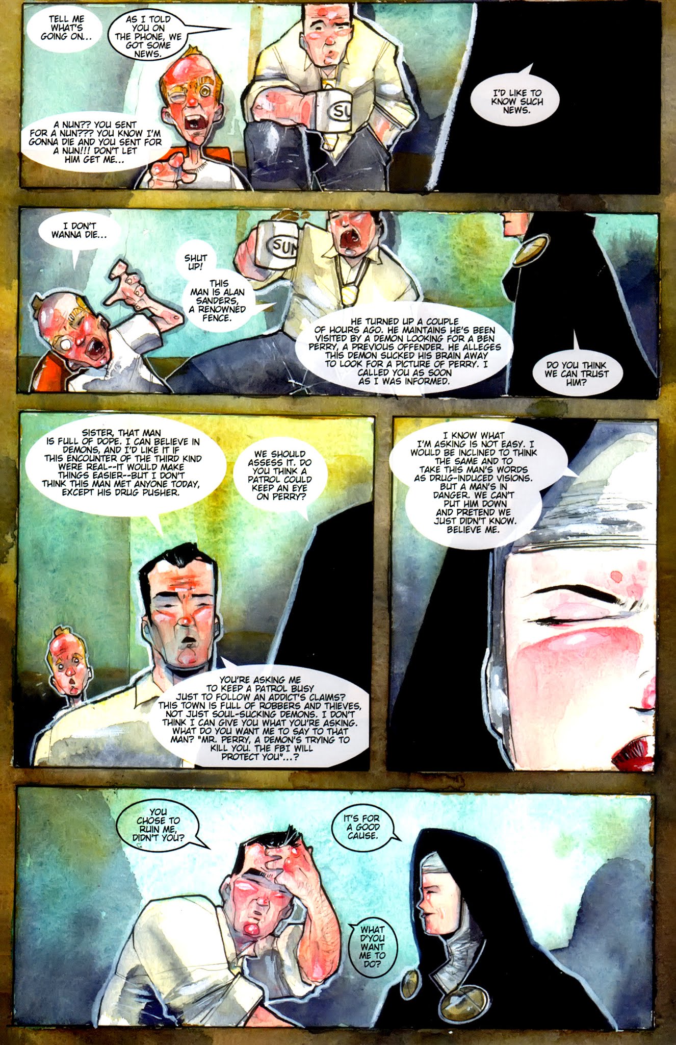 Read online Warrior Nun Areala: No Justice For Innocents comic -  Issue # Full - 26