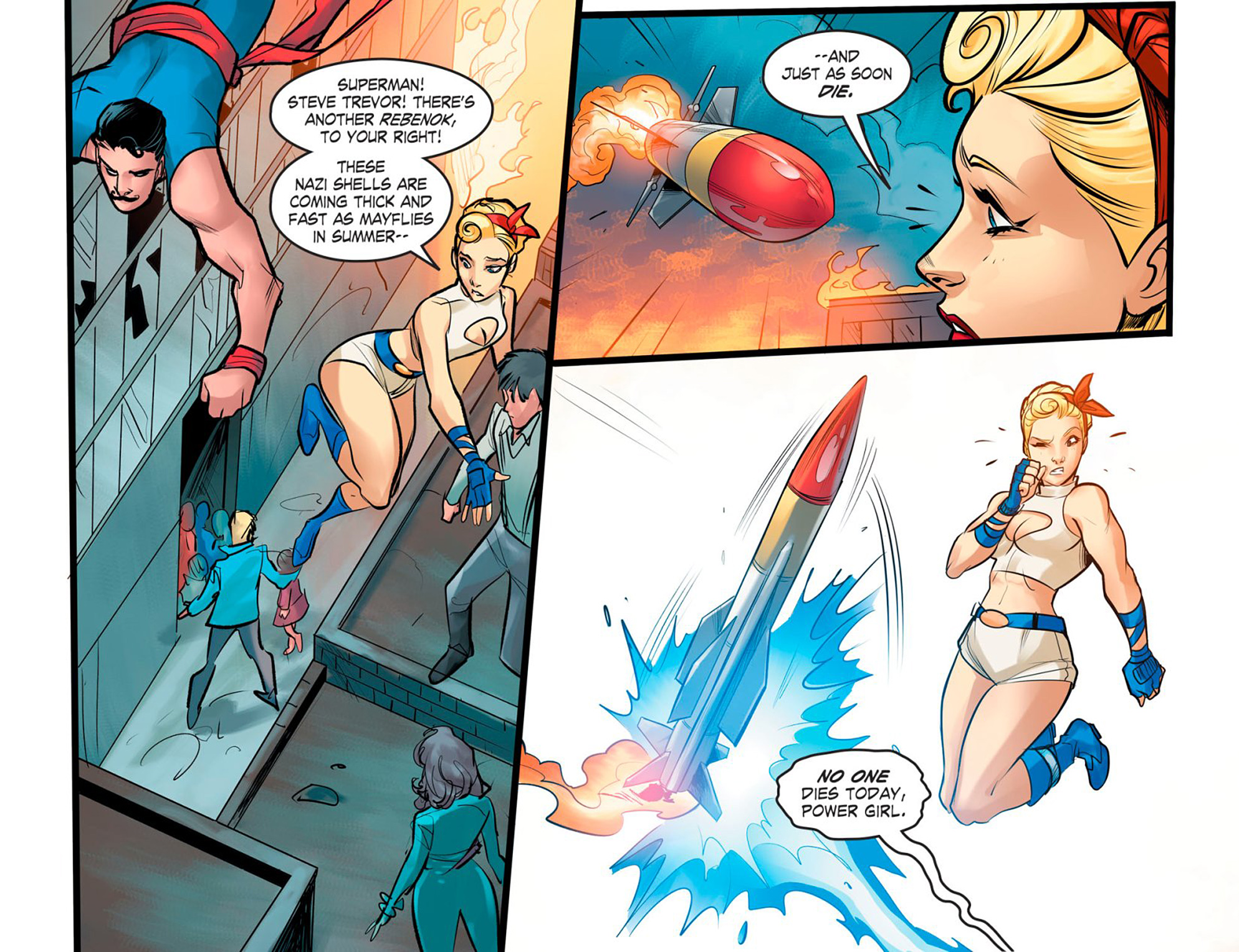 Read online DC Comics: Bombshells comic -  Issue #95 - 21