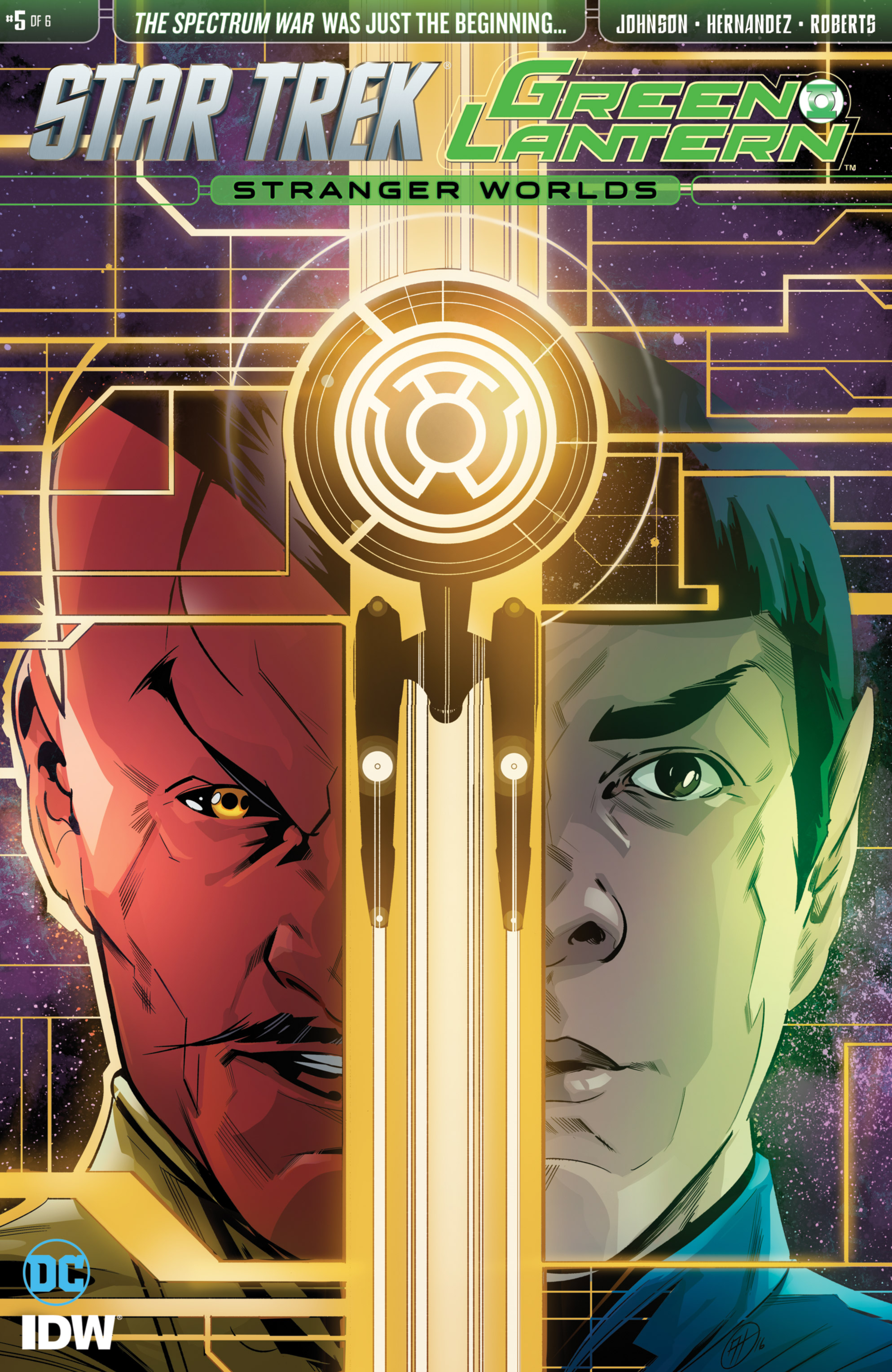 Read online Star Trek/Green Lantern (2016) comic -  Issue #5 - 1