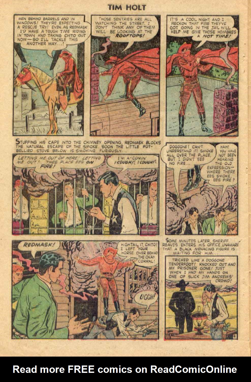 Read online Tim Holt comic -  Issue #27 - 29