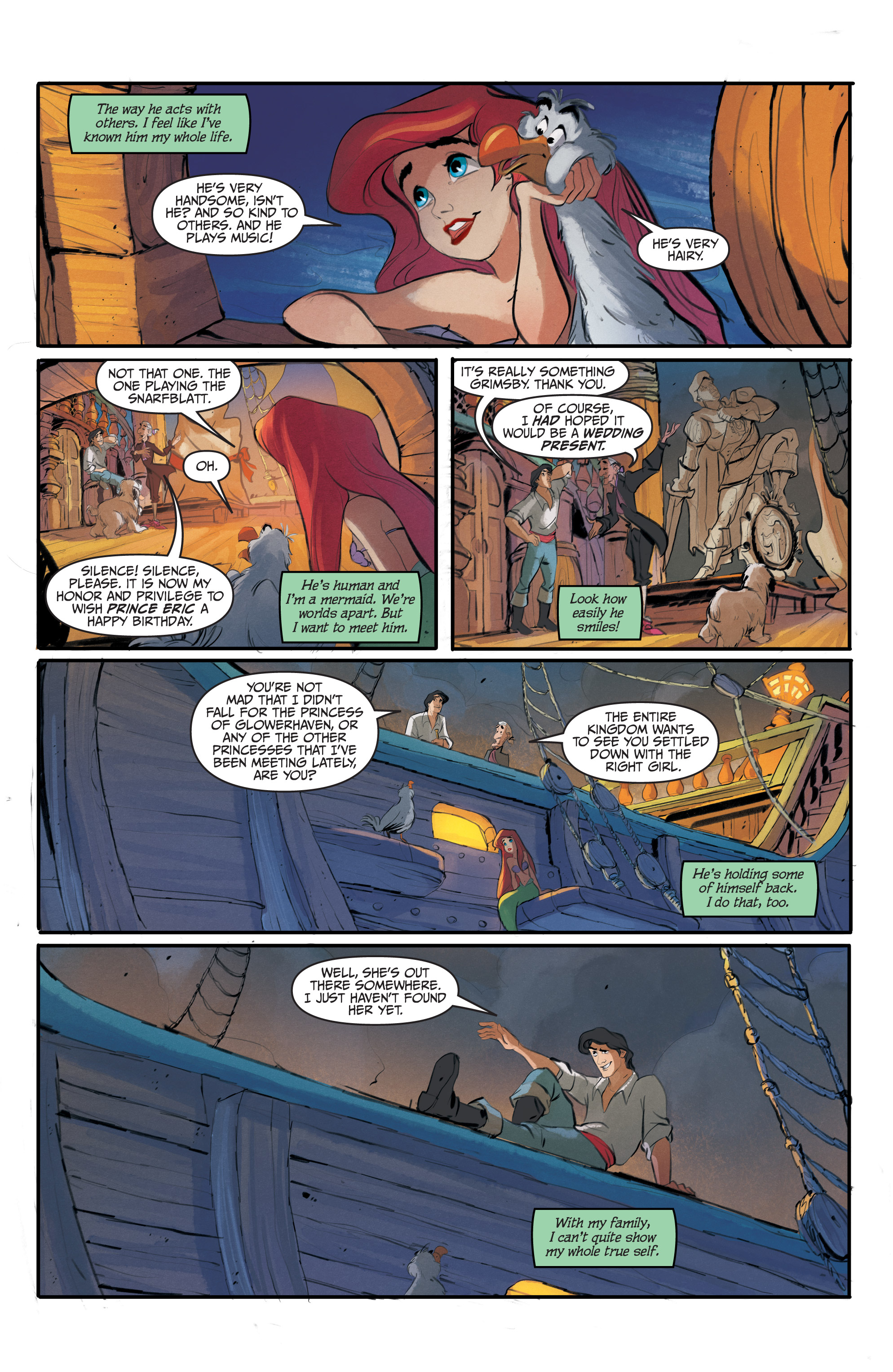 Read online Disney The Little Mermaid comic -  Issue #1 - 15