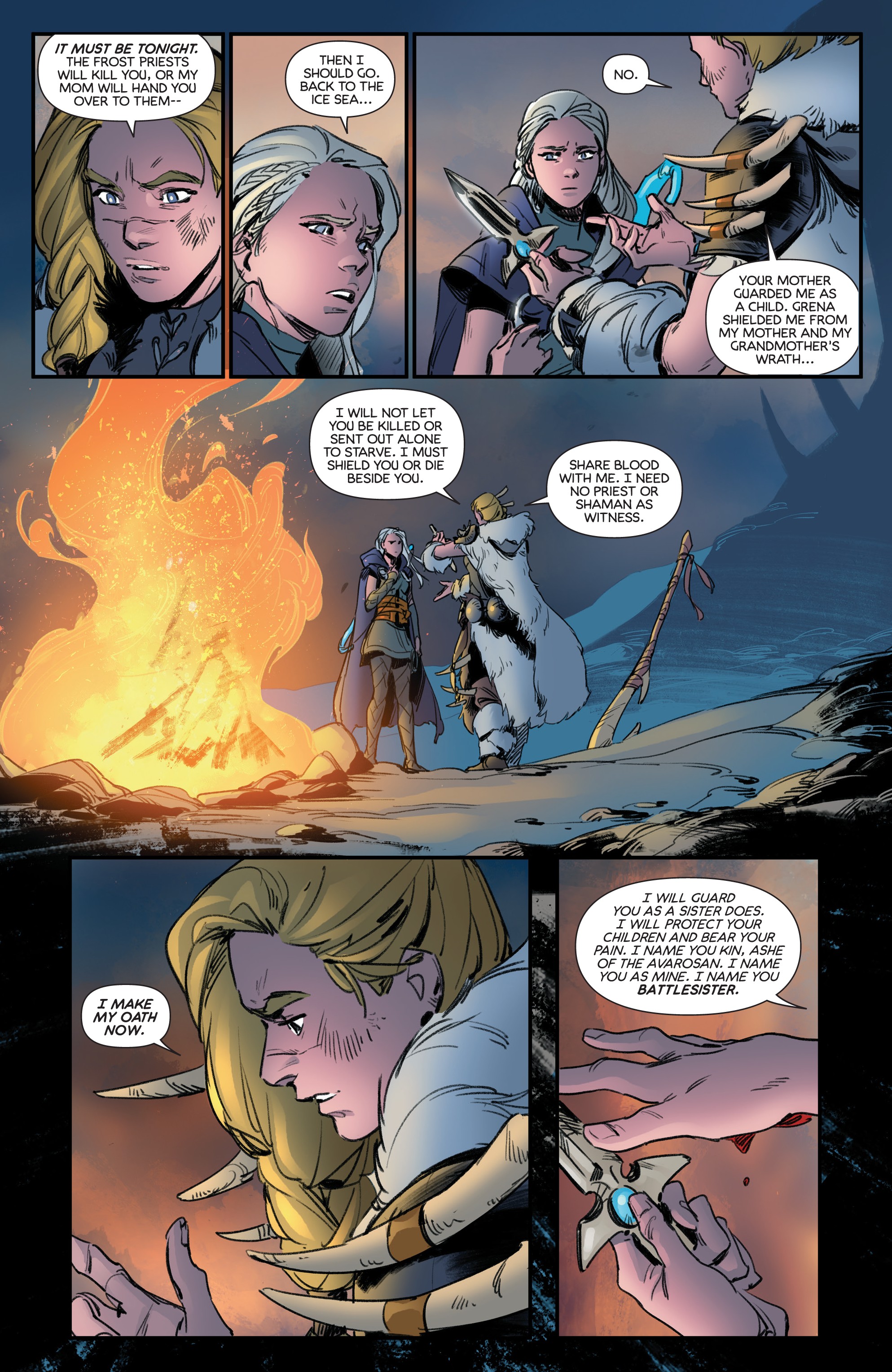 Read online League of Legends: Ashe: Warmother Special Edition comic -  Issue #4 - 14