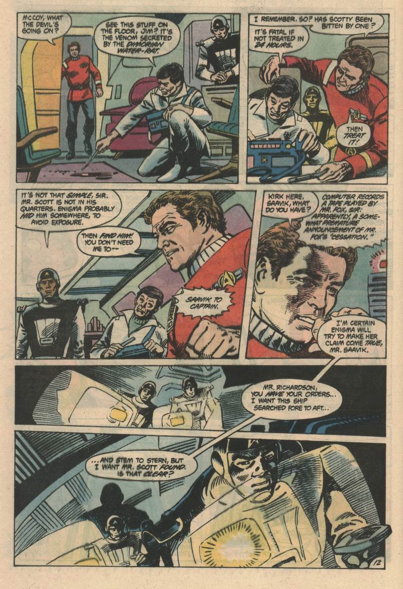 Read online Star Trek (1984) comic -  Issue #6 - 13