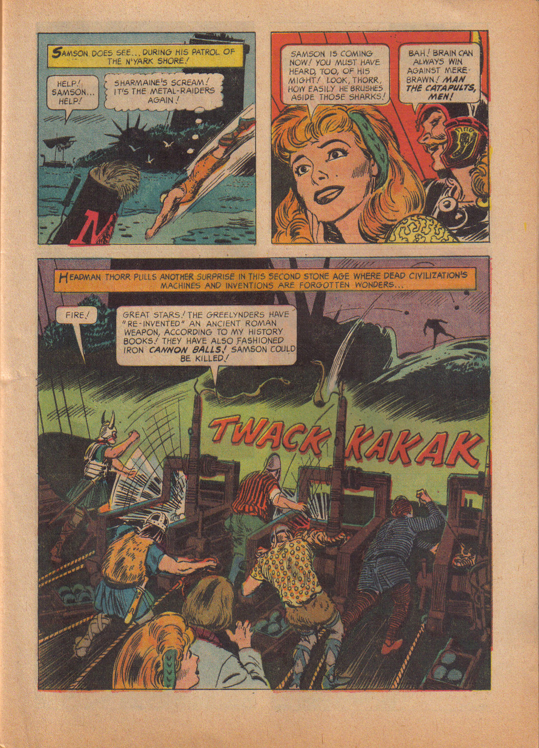 Read online Mighty Samson (1964) comic -  Issue #4 - 9