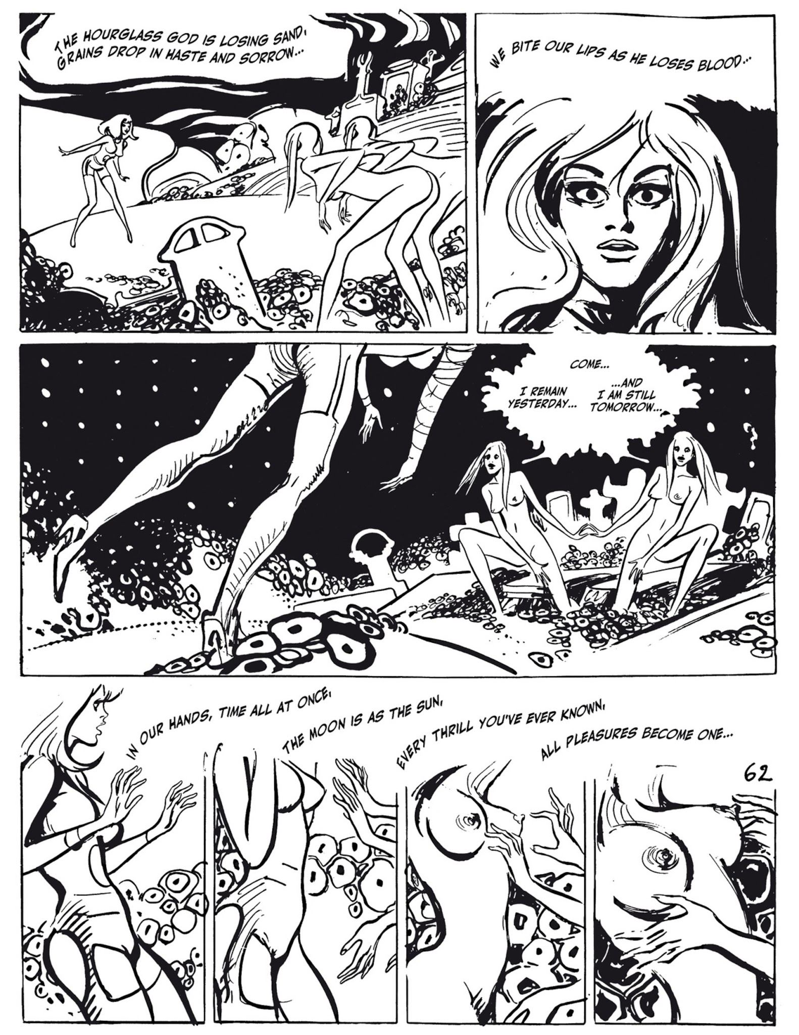 Read online Barbarella and The Wrath of the Minute-Eater comic -  Issue # TPB - 67