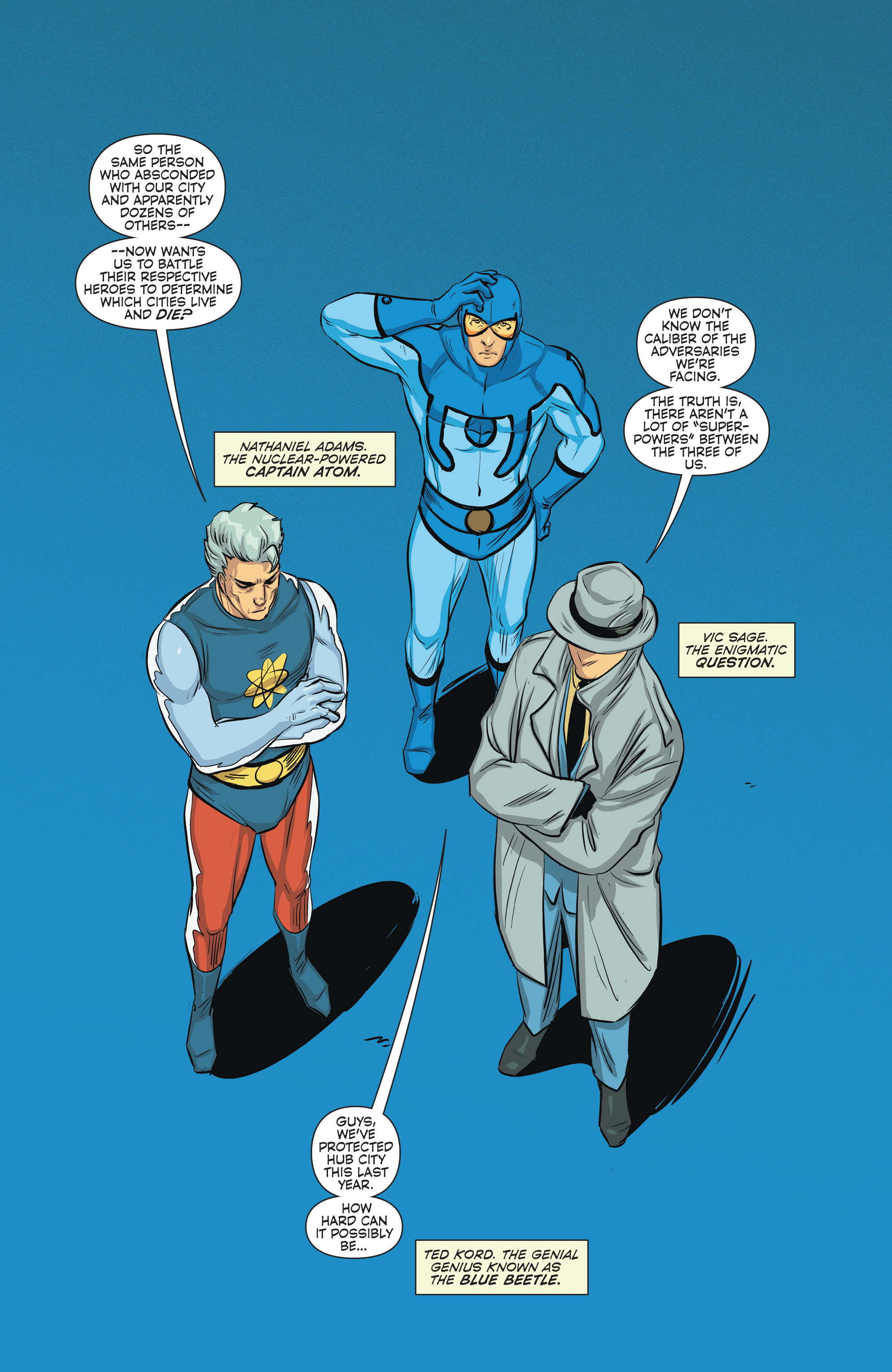 Read online Convergence Blue Beetle comic -  Issue #2 - 2