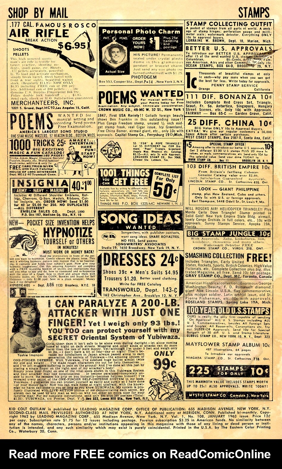 Read online Kid Colt Outlaw comic -  Issue #108 - 2