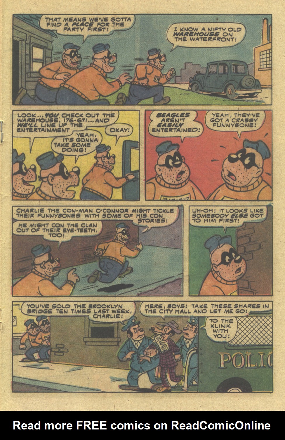 Read online Walt Disney THE BEAGLE BOYS comic -  Issue #22 - 21