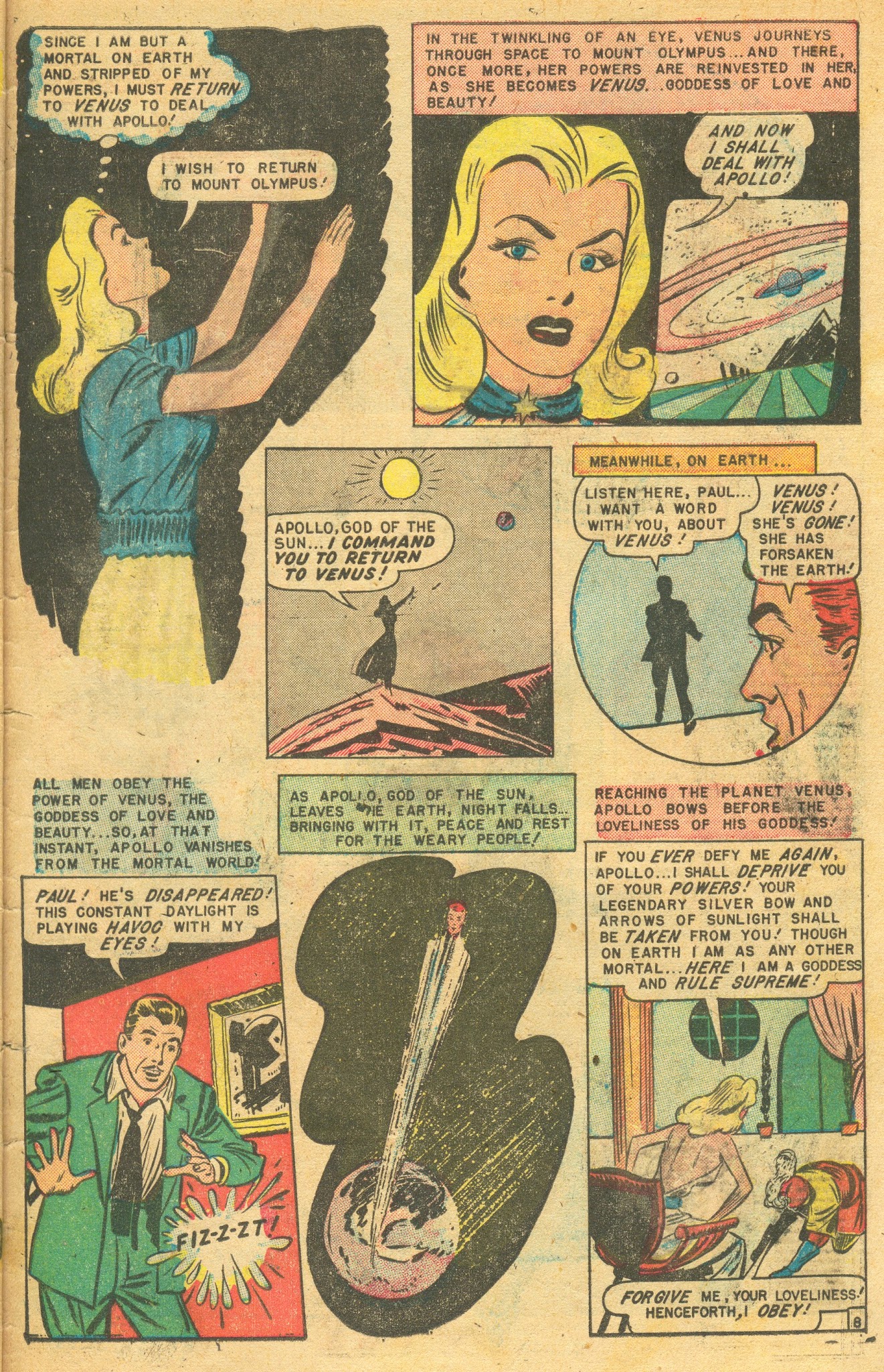 Read online Venus (1948) comic -  Issue #3 - 33