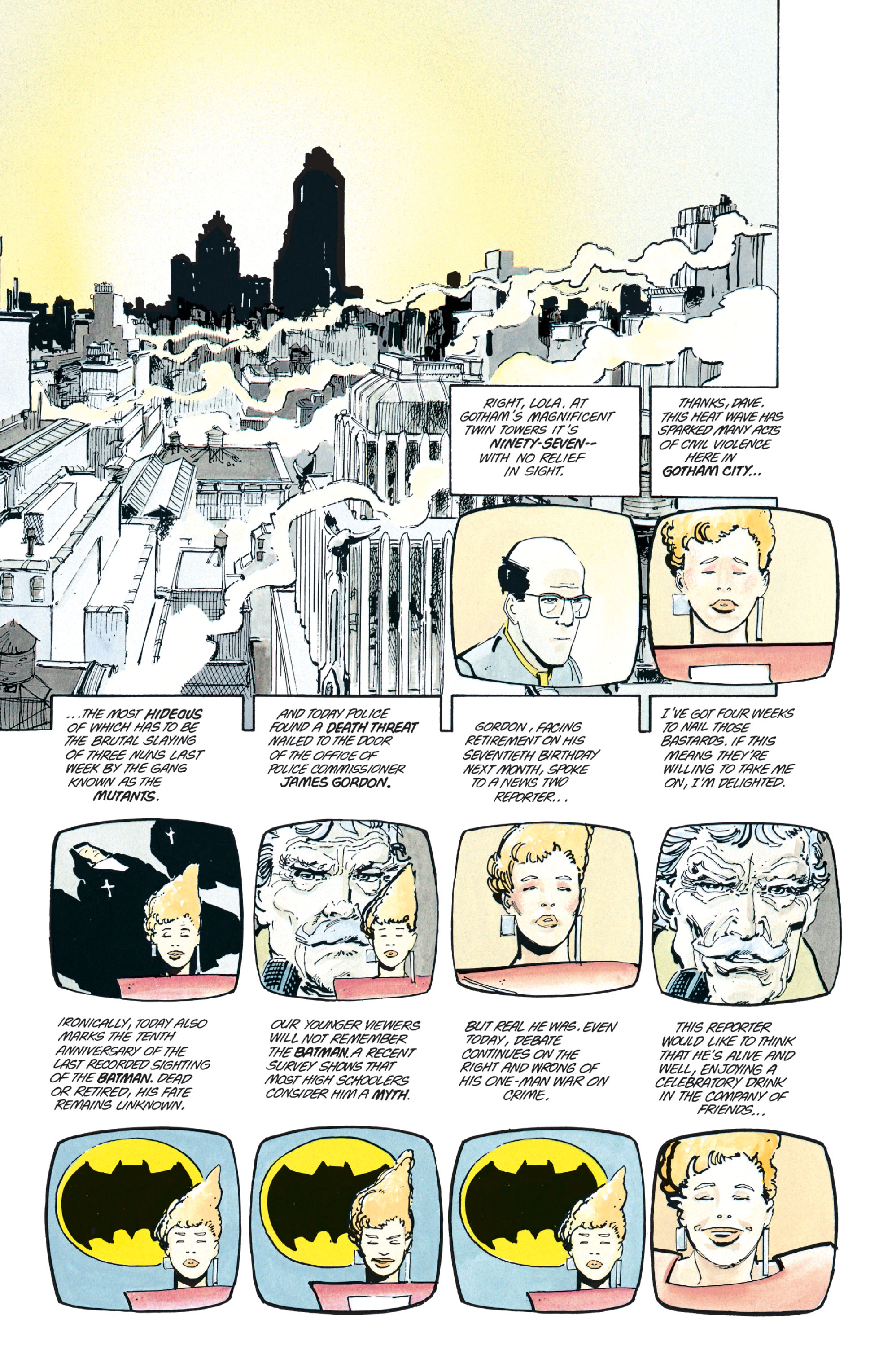 Read online Batman: The Dark Knight (1986) comic -  Issue #1 - 5