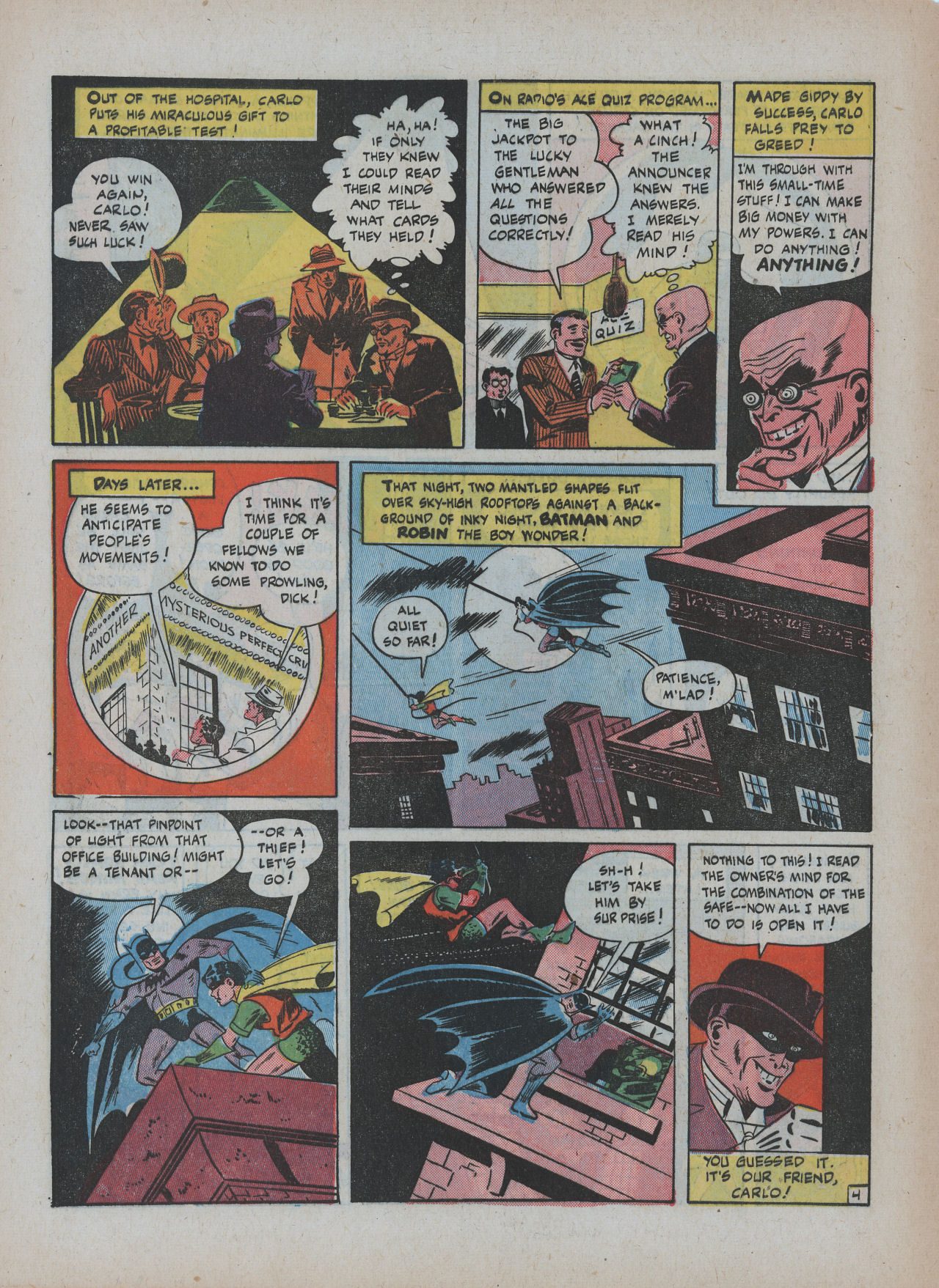 Read online Detective Comics (1937) comic -  Issue #70 - 6