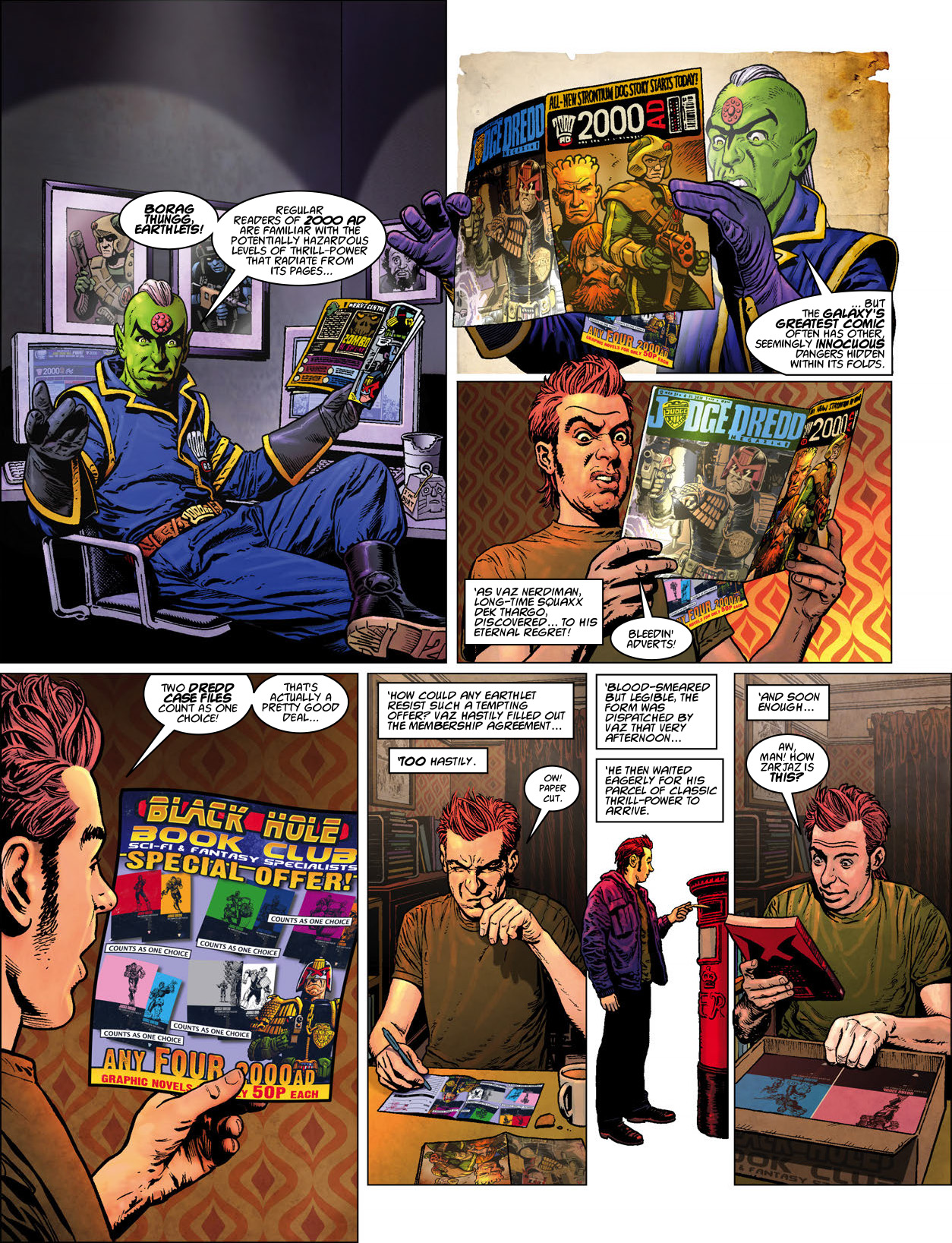 Read online Tharg's Creepy Chronicles comic -  Issue # TPB - 131