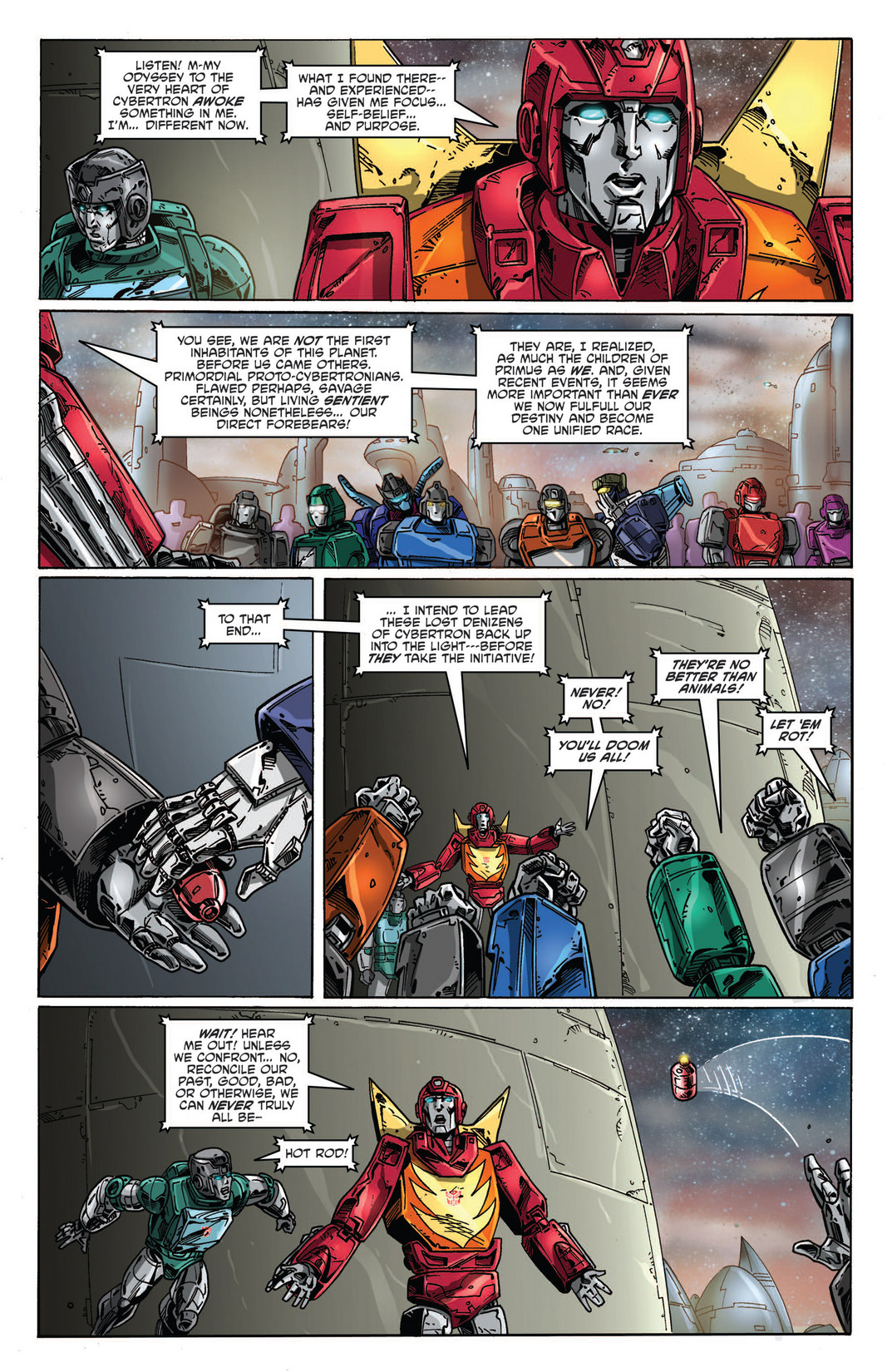 Read online The Transformers: Regeneration One comic -  Issue #91 - 18