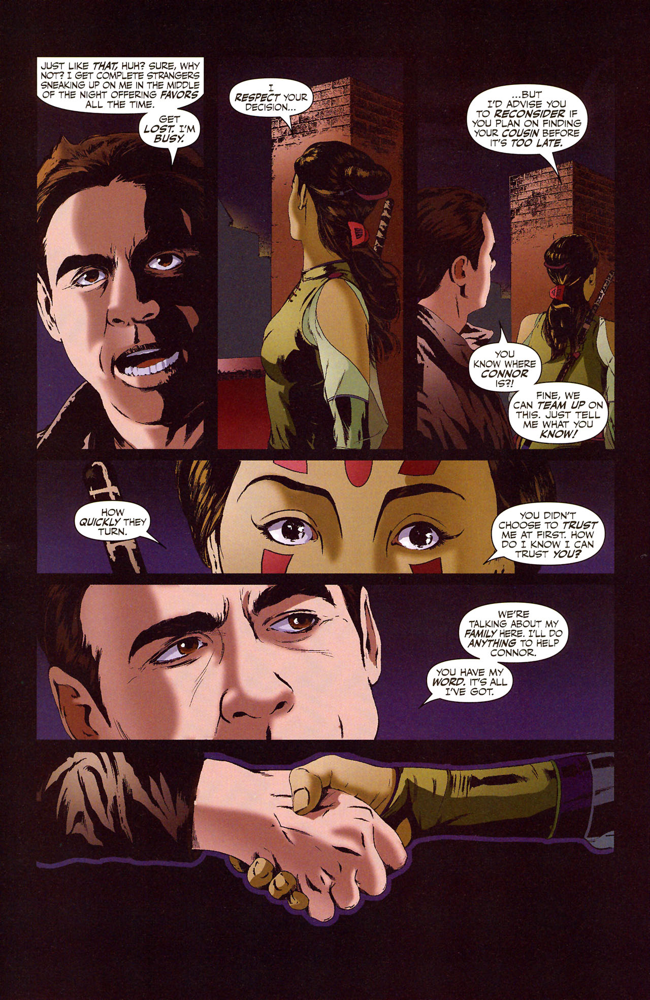 Read online Highlander comic -  Issue #7 - 23
