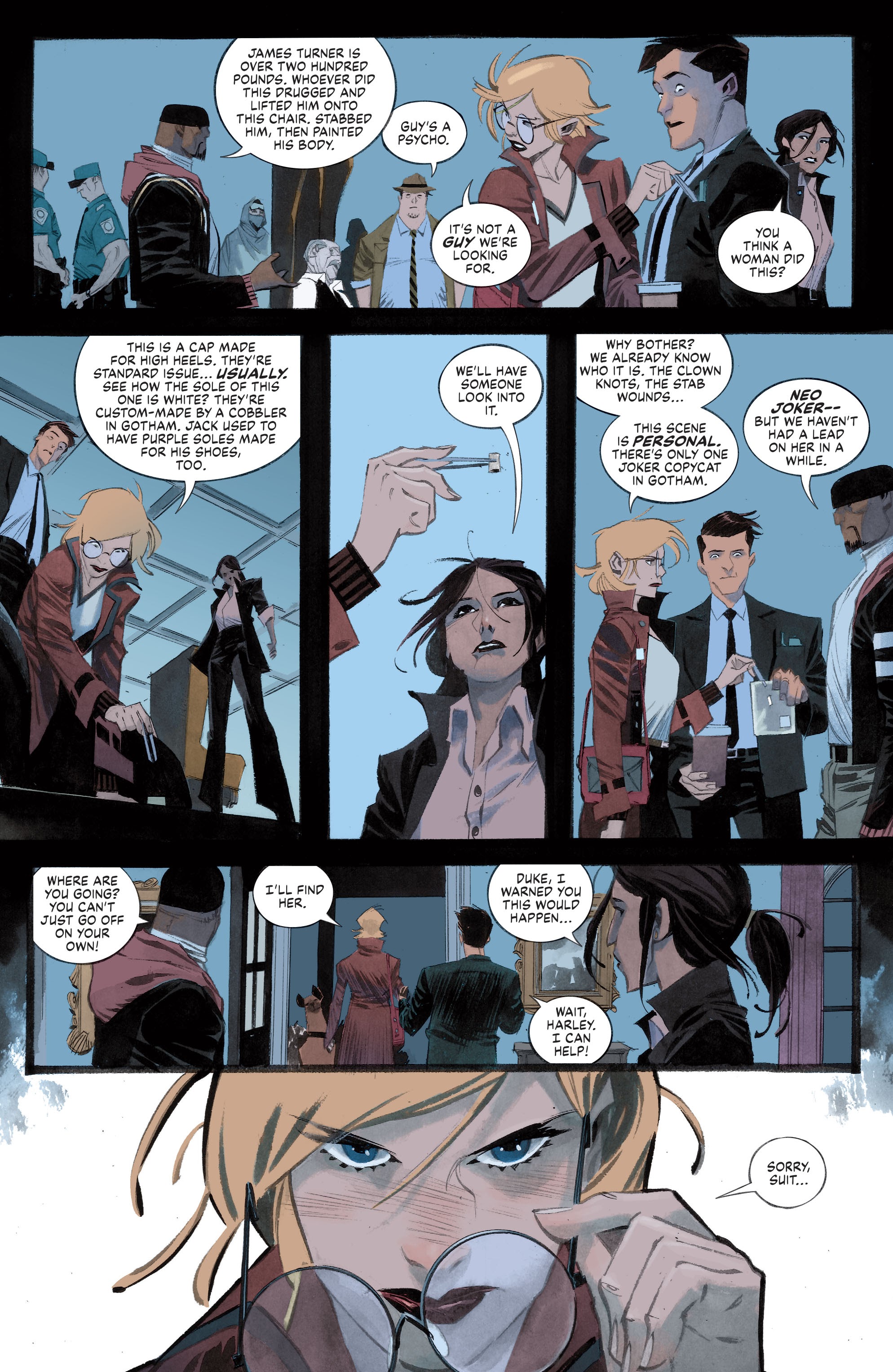 Read online Batman: White Knight Presents: Harley Quinn comic -  Issue #1 - 23