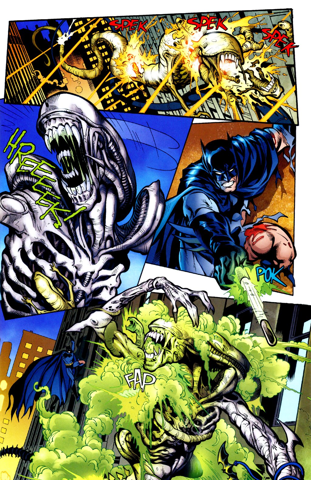 Read online Batman/Aliens II comic -  Issue #2 - 23