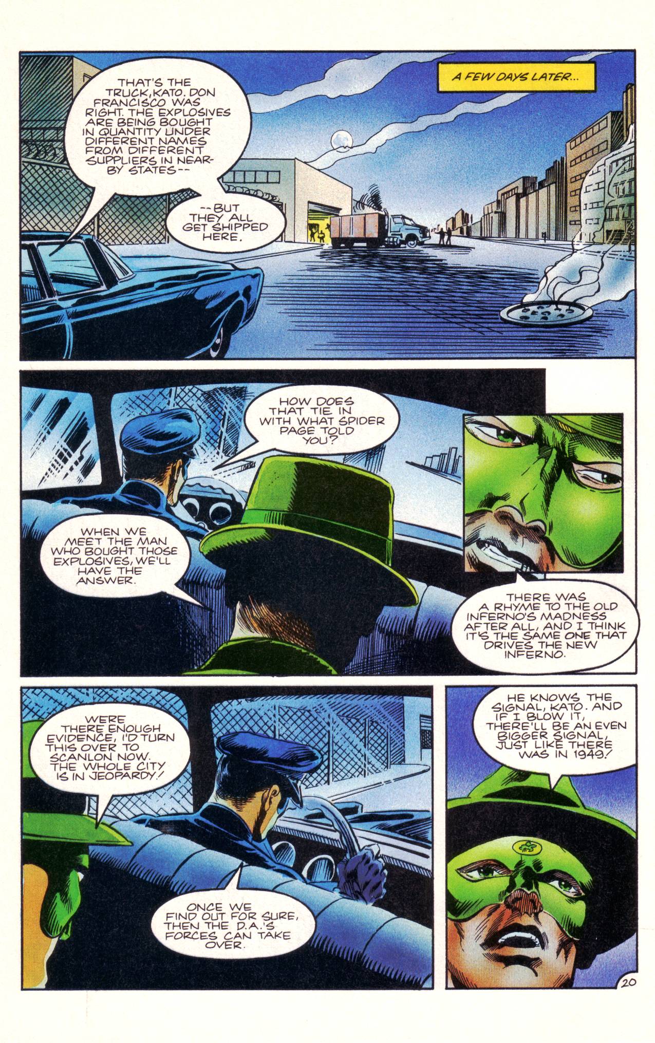 Read online Tales of the Green Hornet (1992) comic -  Issue #3 - 21