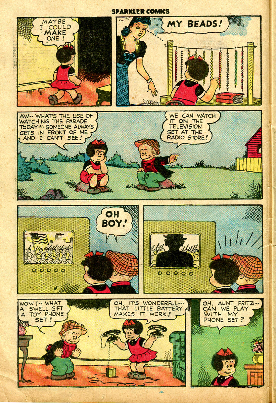 Read online Sparkler Comics comic -  Issue #35 - 20