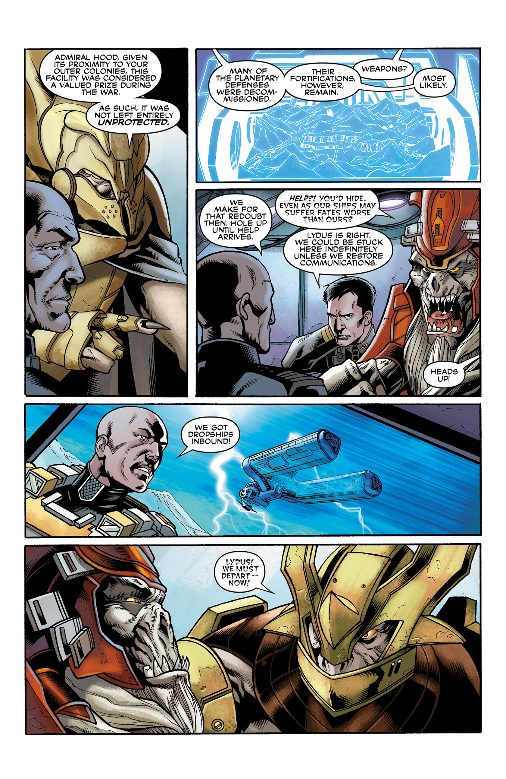 Read online Halo: Escalation comic -  Issue #2 - 4