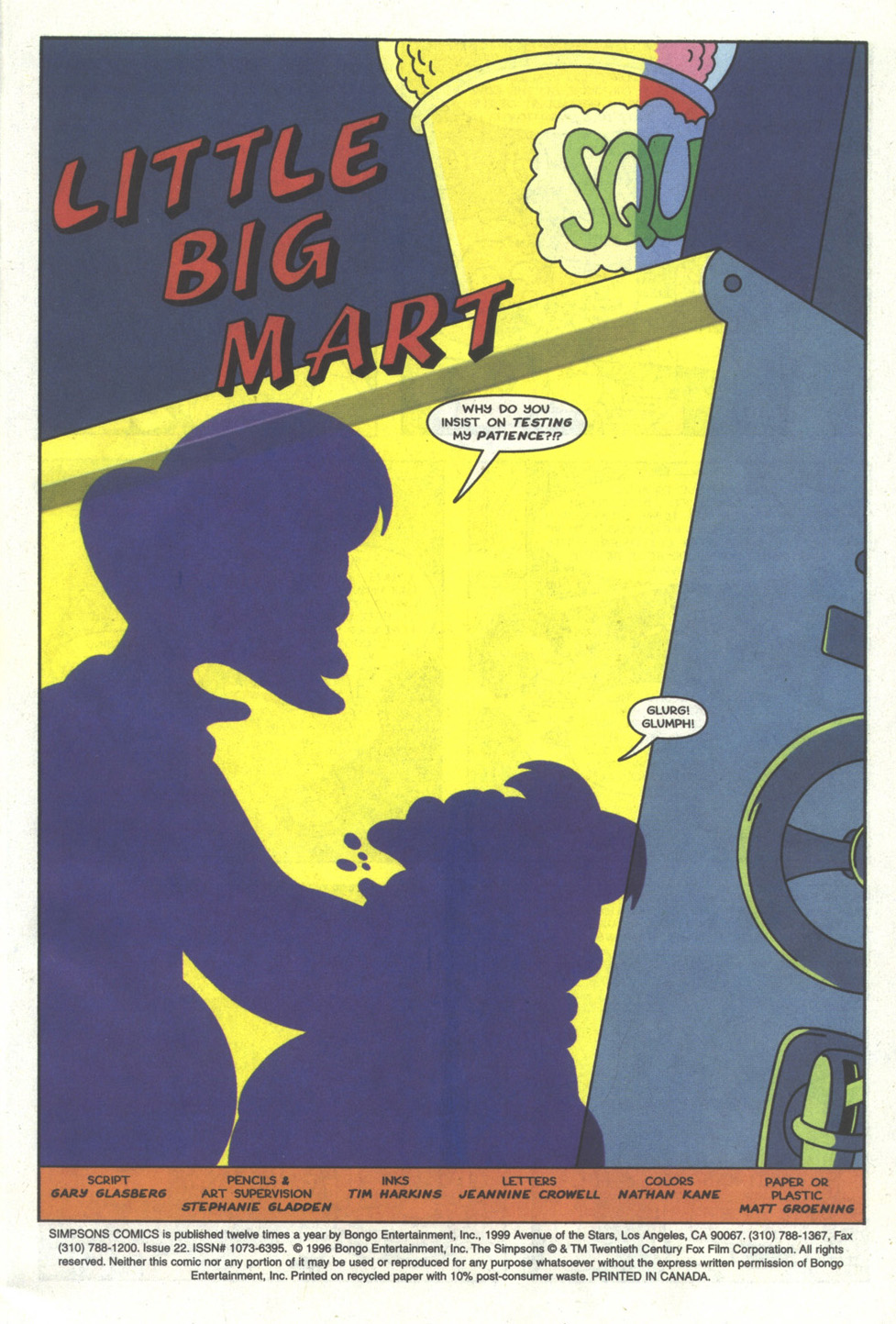 Read online Simpsons Comics comic -  Issue #22 - 2