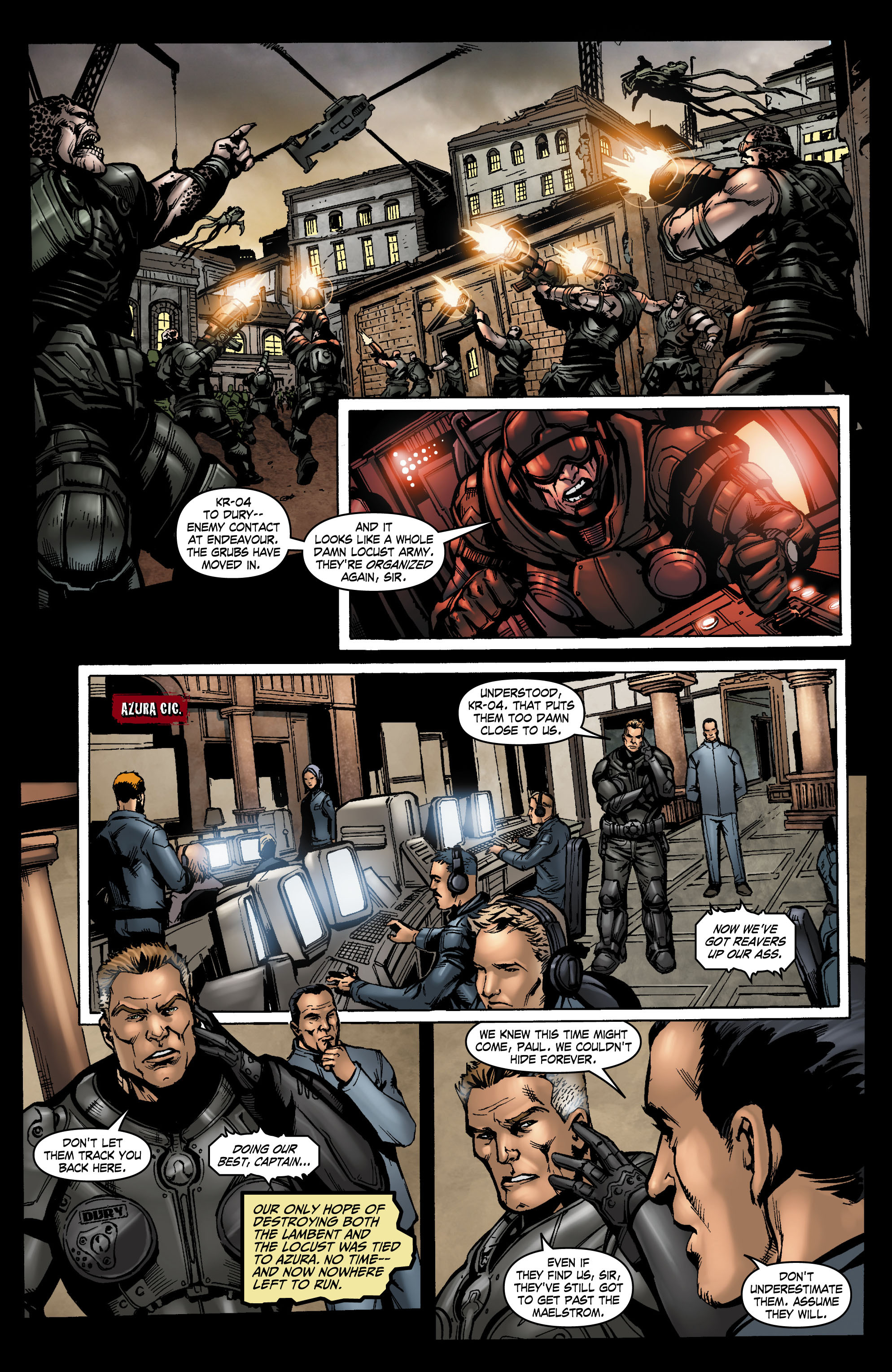 Read online Gears Of War comic -  Issue #24 - 4