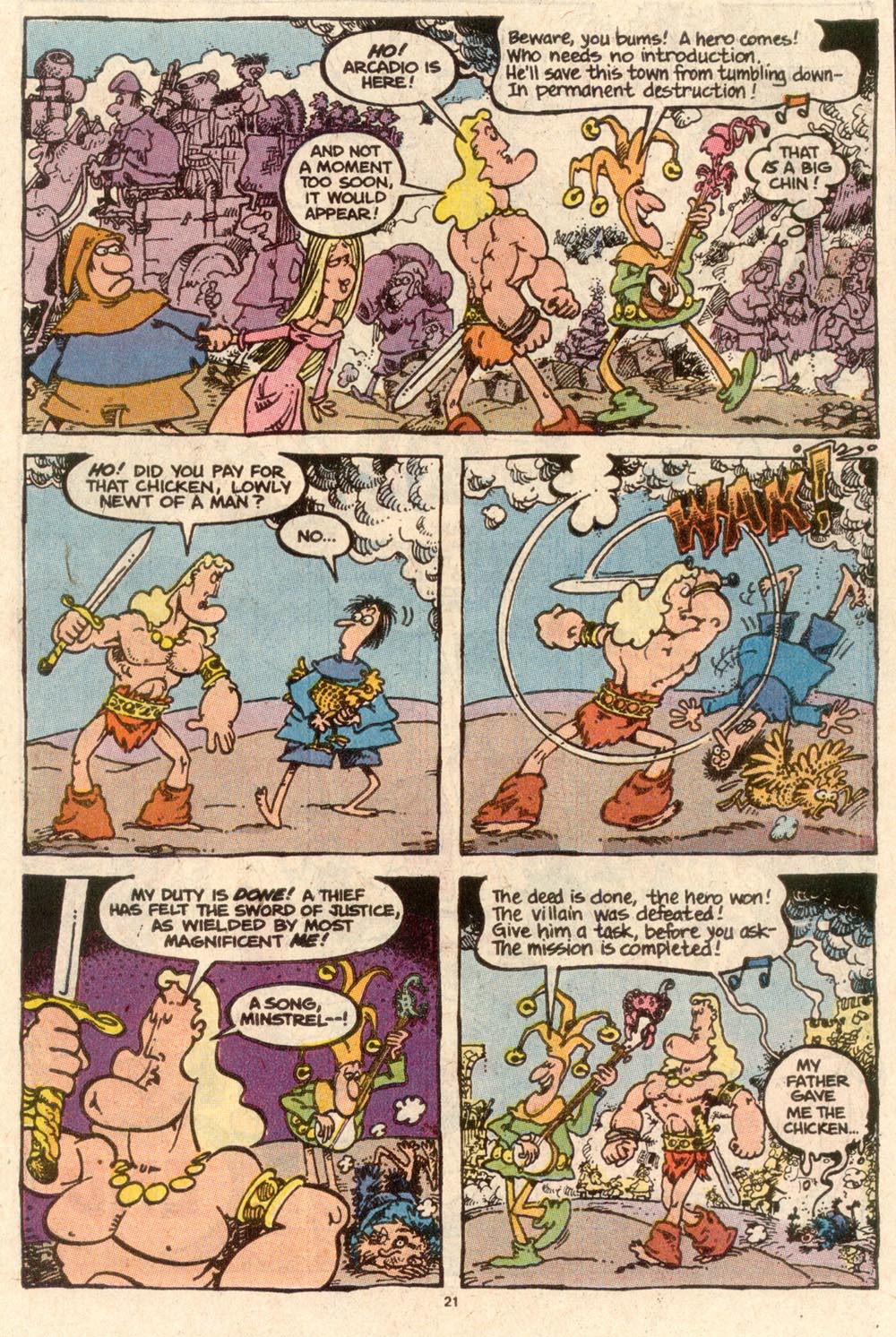 Read online Sergio Aragonés Groo the Wanderer comic -  Issue #59 - 21