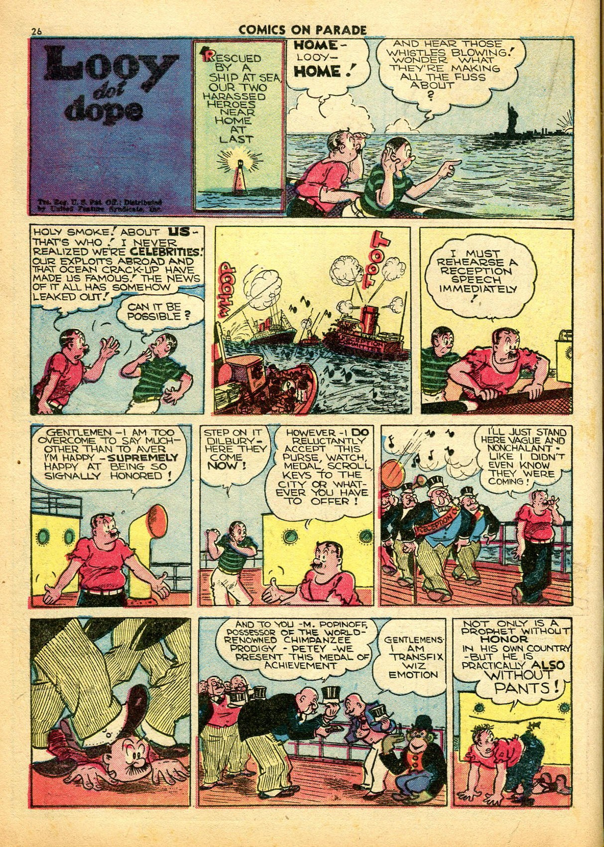 Read online Comics on Parade comic -  Issue #18 - 27