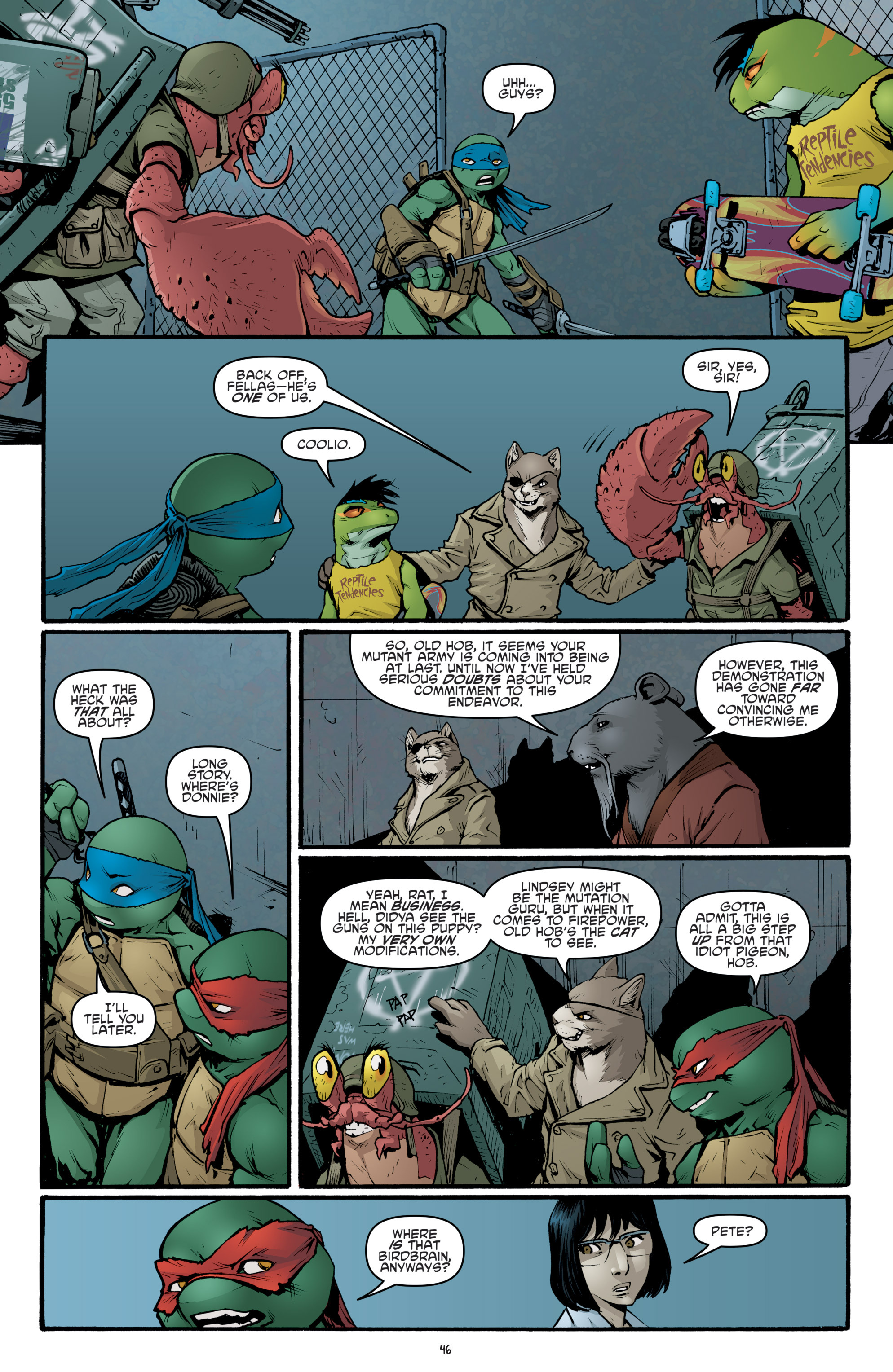 Read online Teenage Mutant Ninja Turtles: The IDW Collection comic -  Issue # TPB 5 (Part 2) - 22
