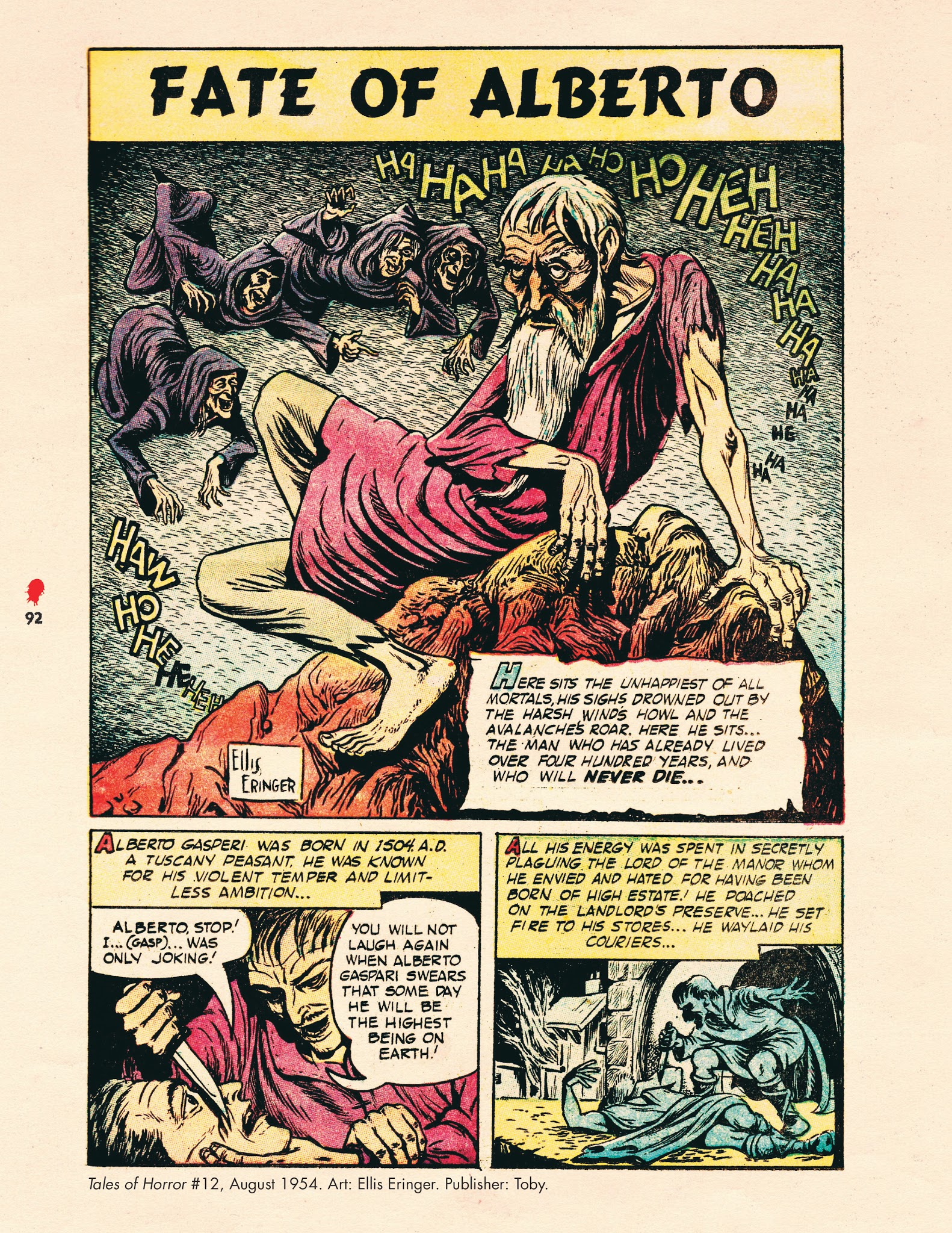 Read online Chilling Archives of Horror Comics comic -  Issue # TPB 10 - 93