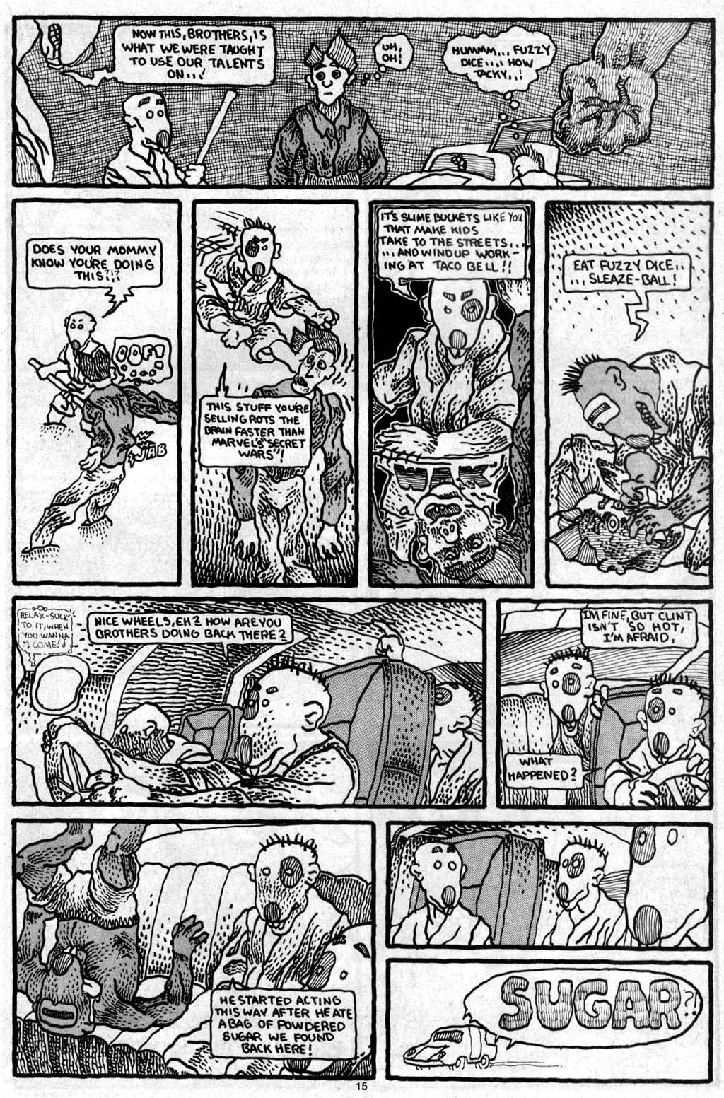 Read online Adolescent Radioactive Black Belt Hamsters comic -  Issue #1 - 15
